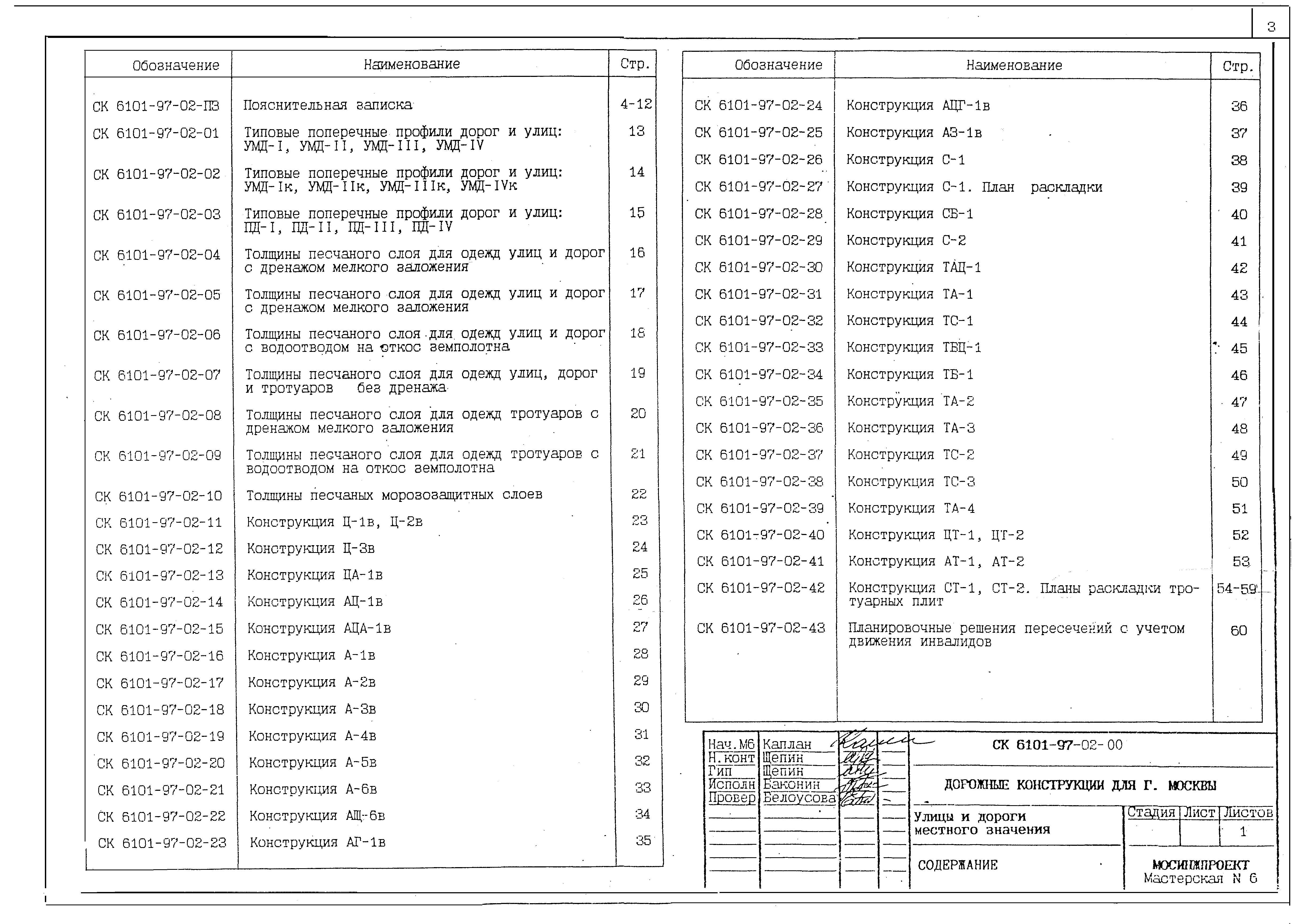 Альбом СК 6101-97