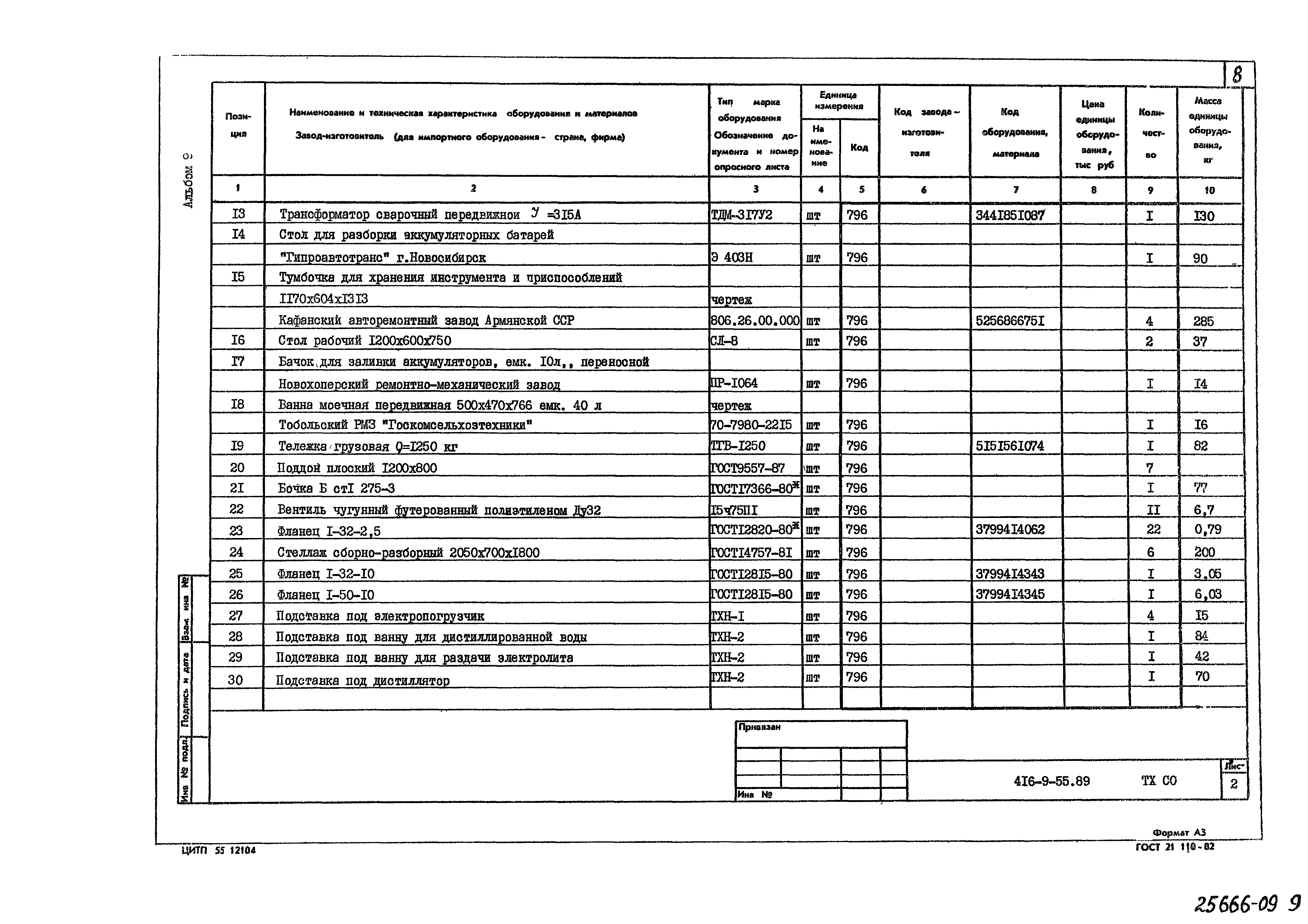 Типовой проект 416-9-55.89