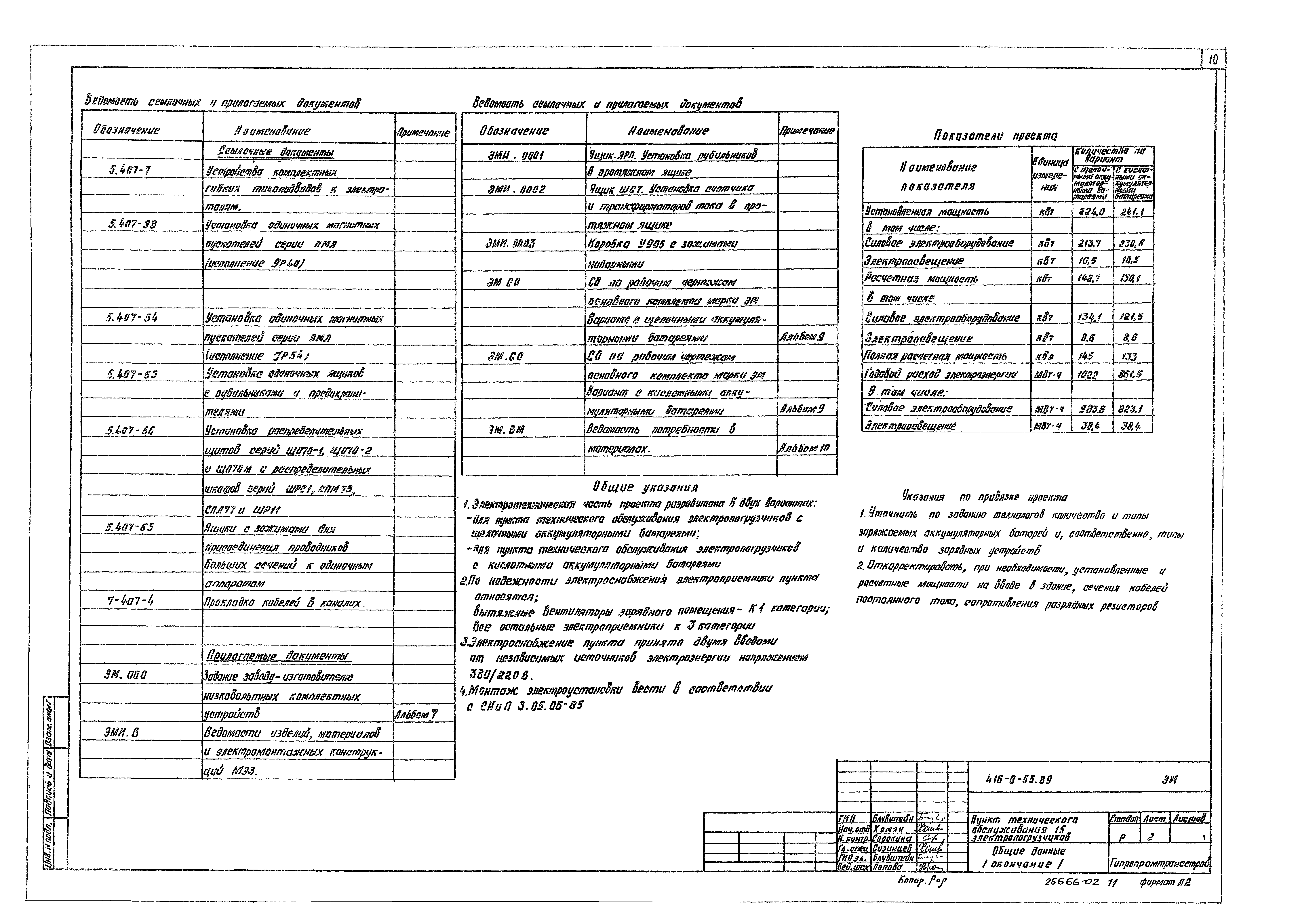 Типовой проект 416-9-55.89