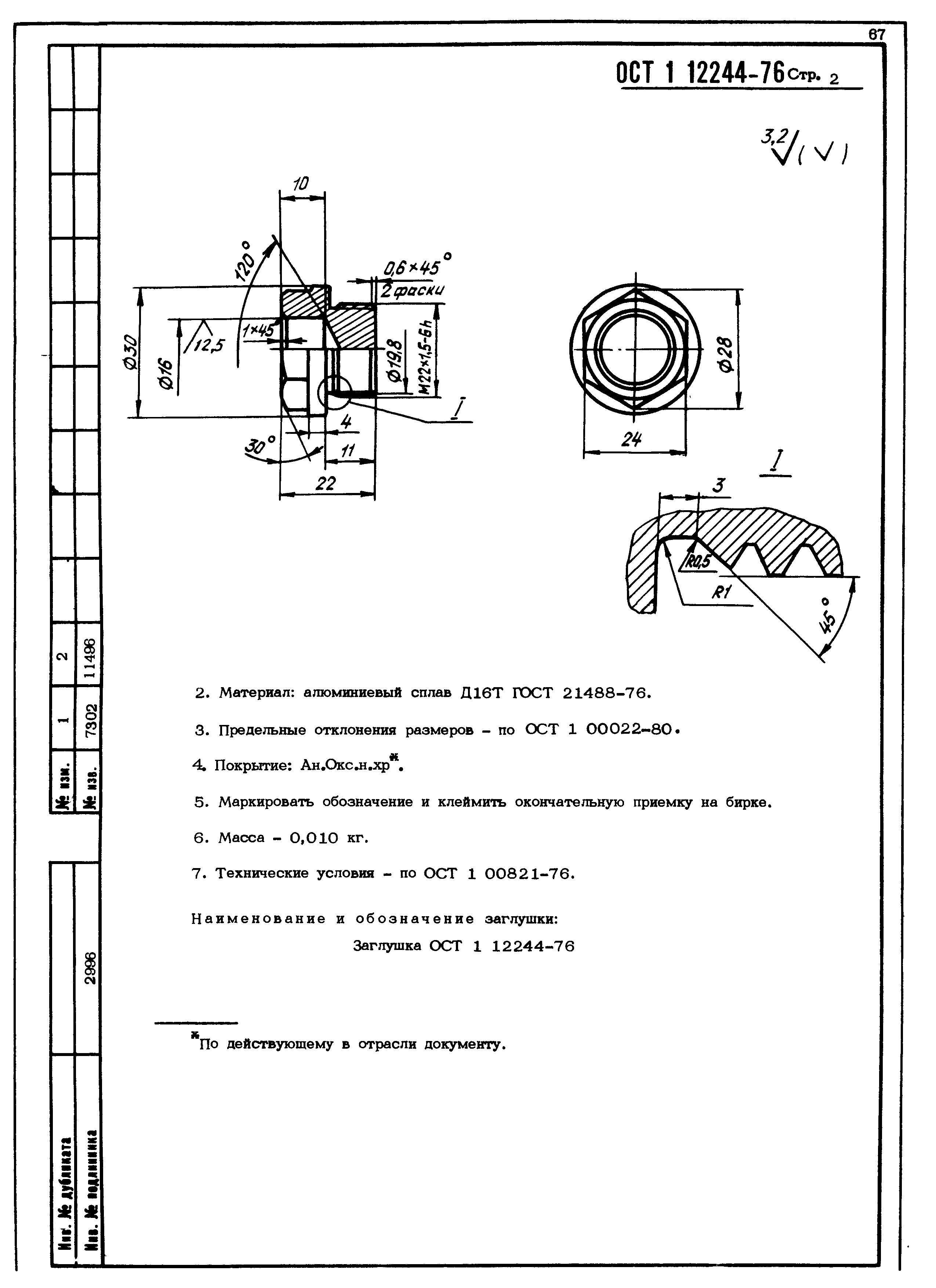 ОСТ 1 12244-76