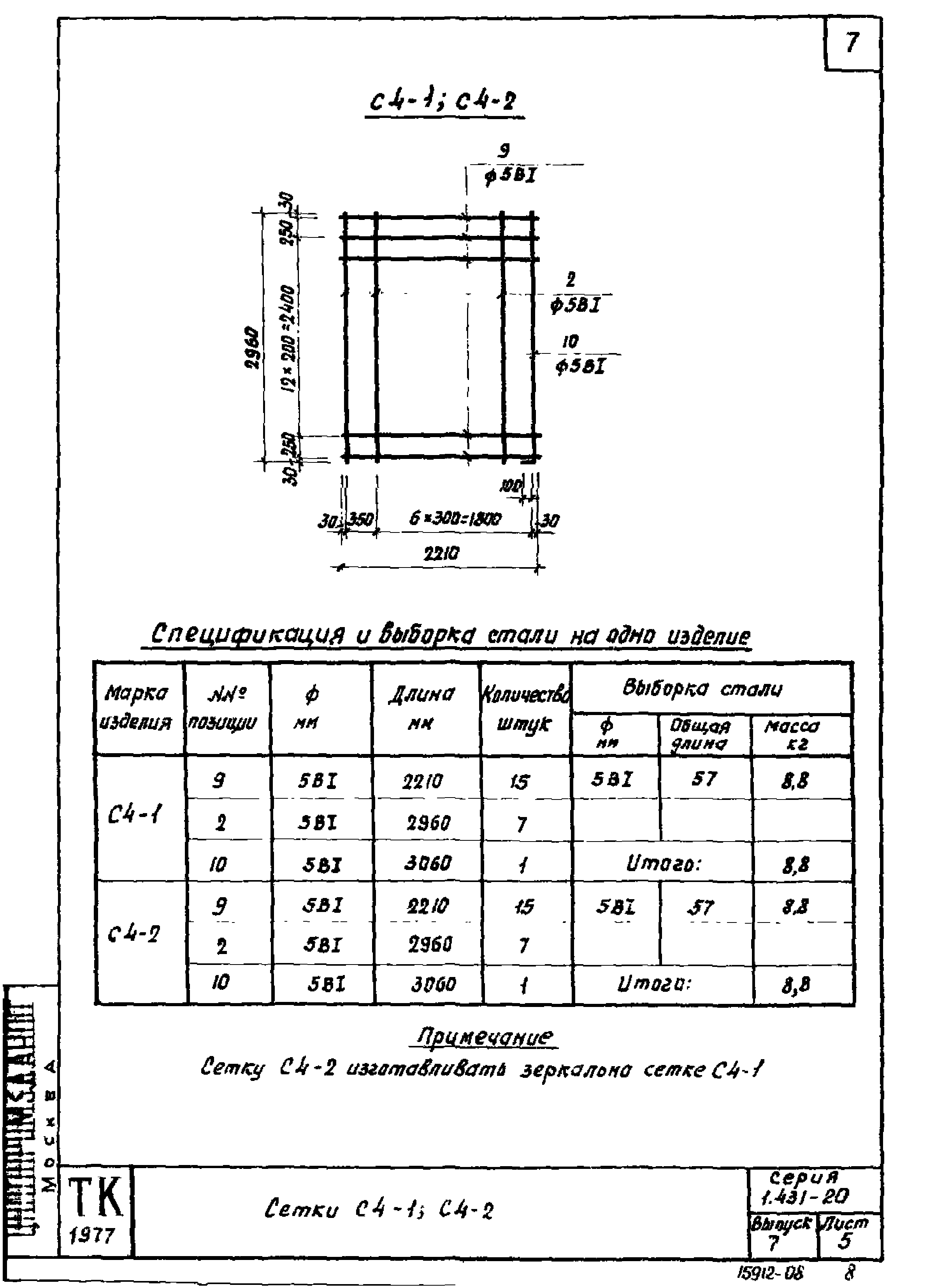 Серия 1.431-20