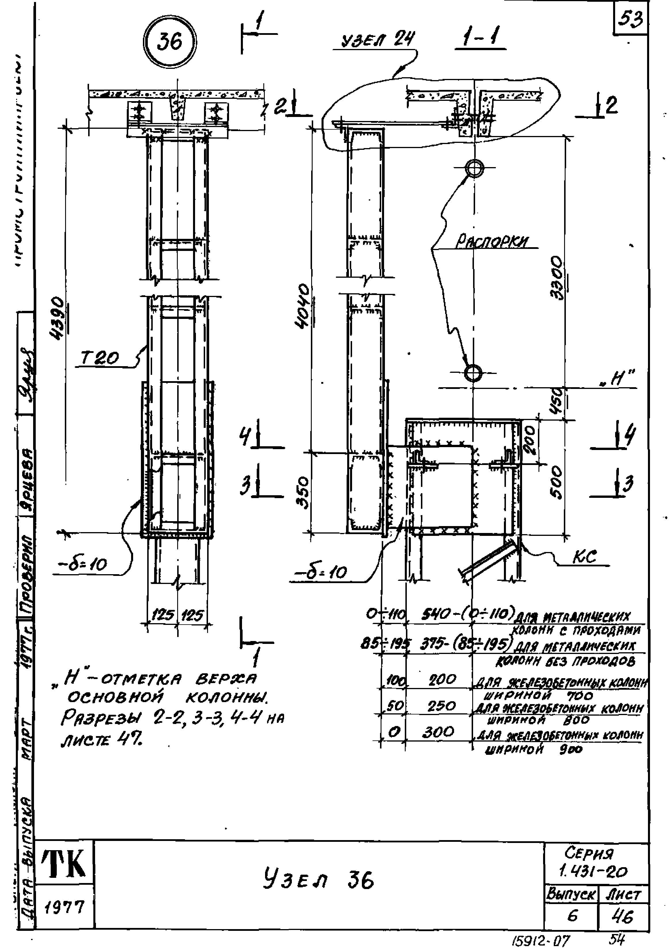 Серия 1.431-20