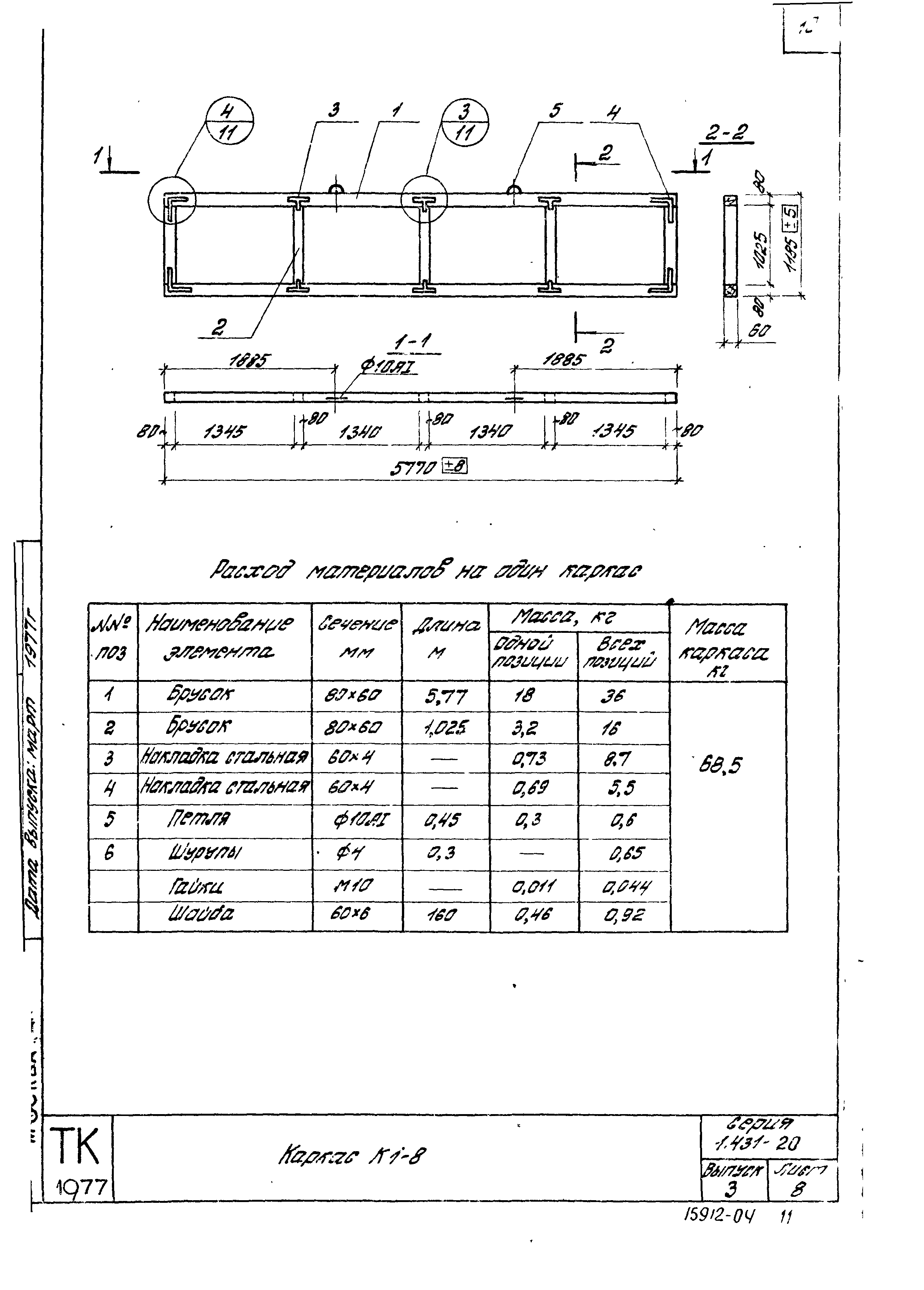 Серия 1.431-20