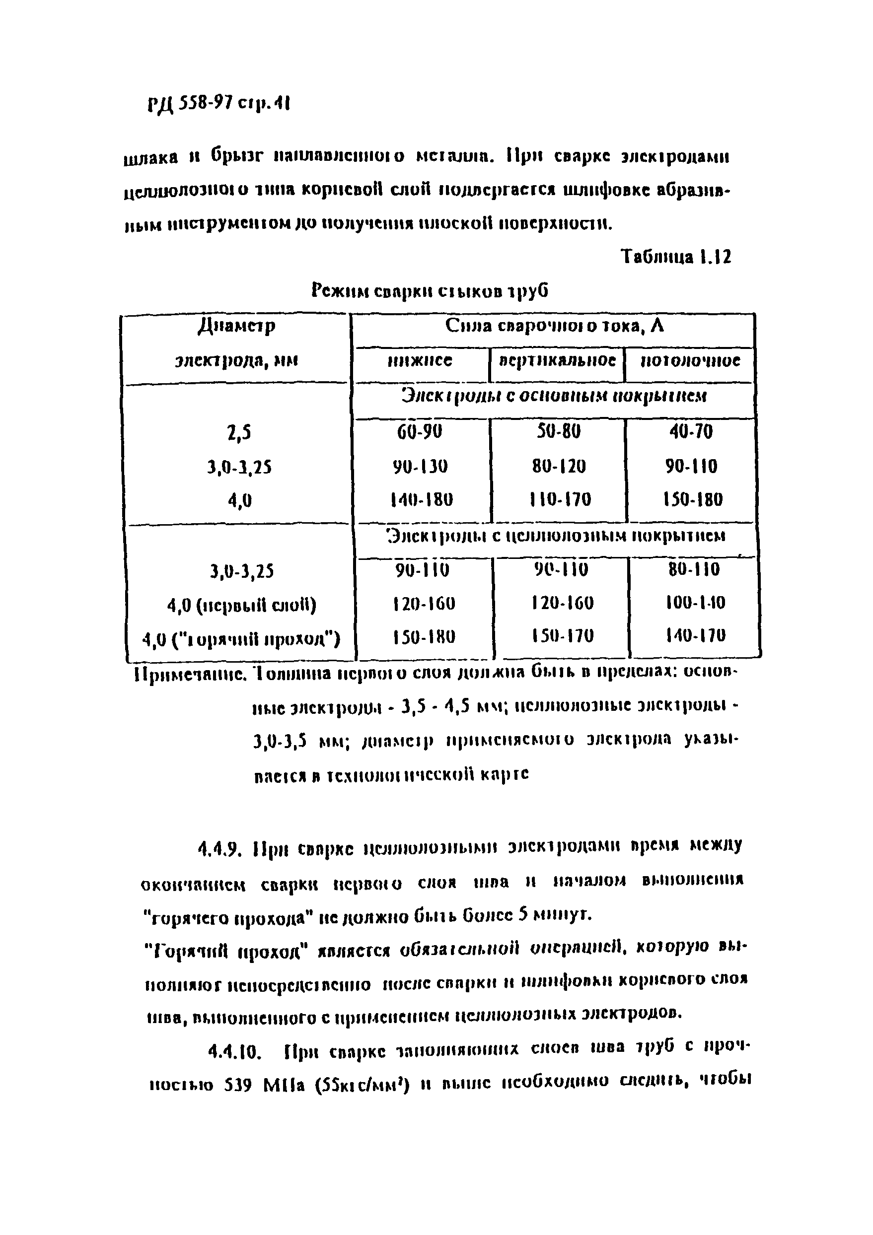 РД 558-97