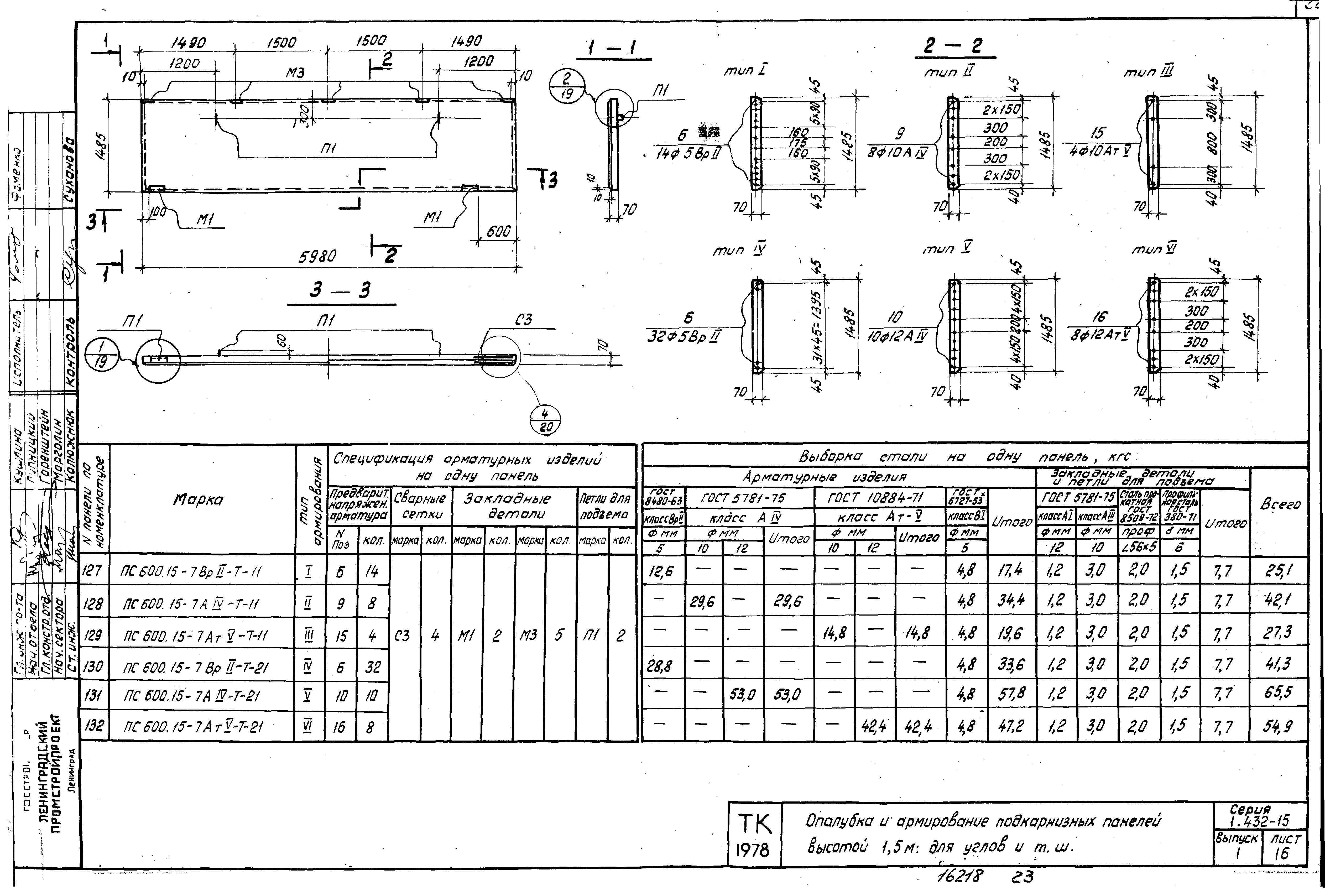 Серия 1.432-15