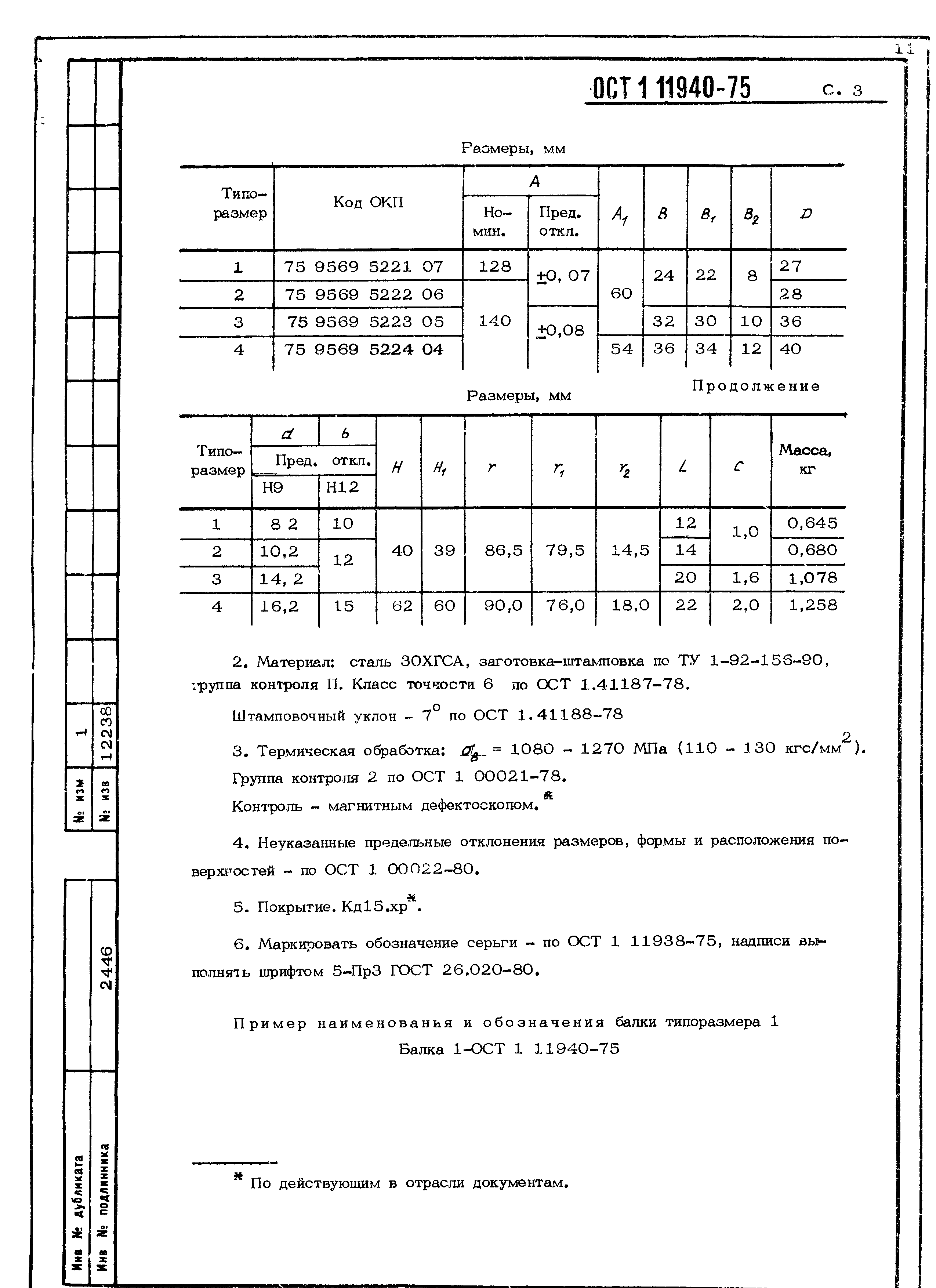ОСТ 1 11940-75