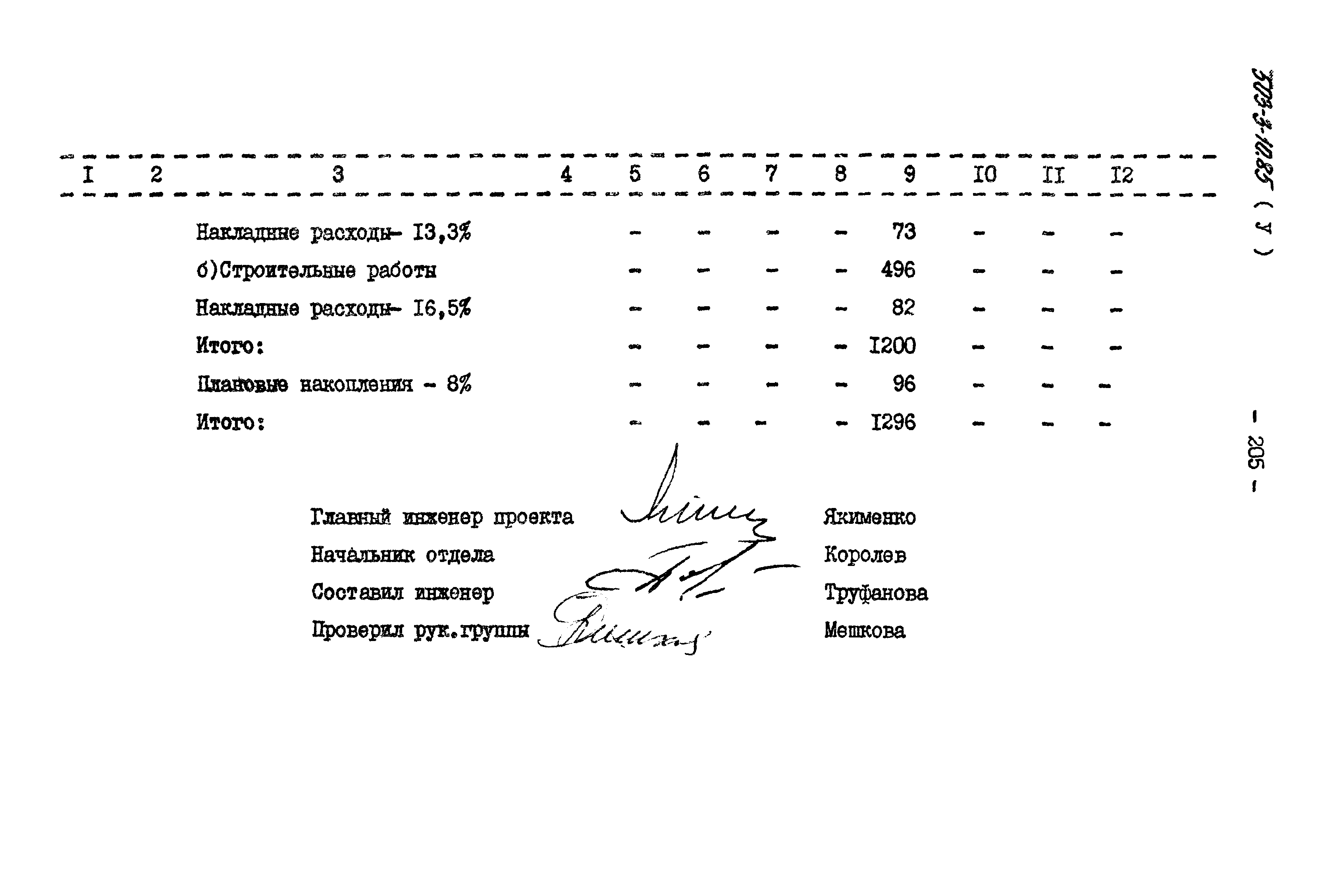 Типовой проект 503-3-10.85