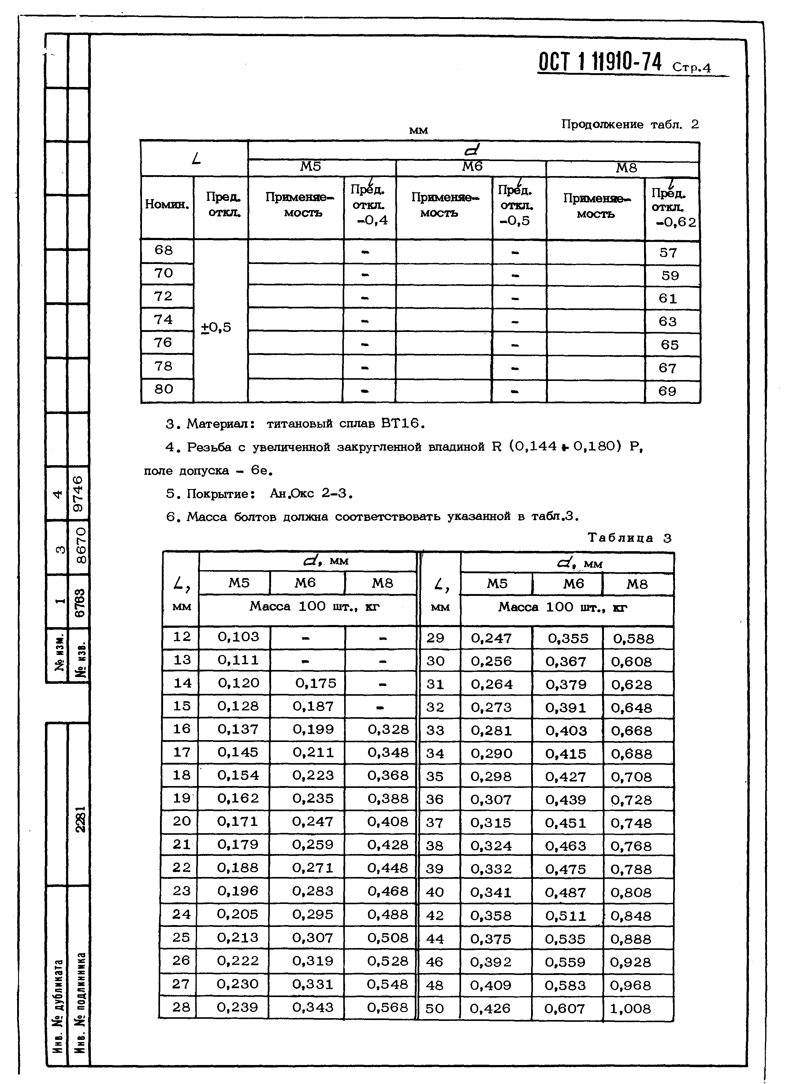 ОСТ 1 11910-74