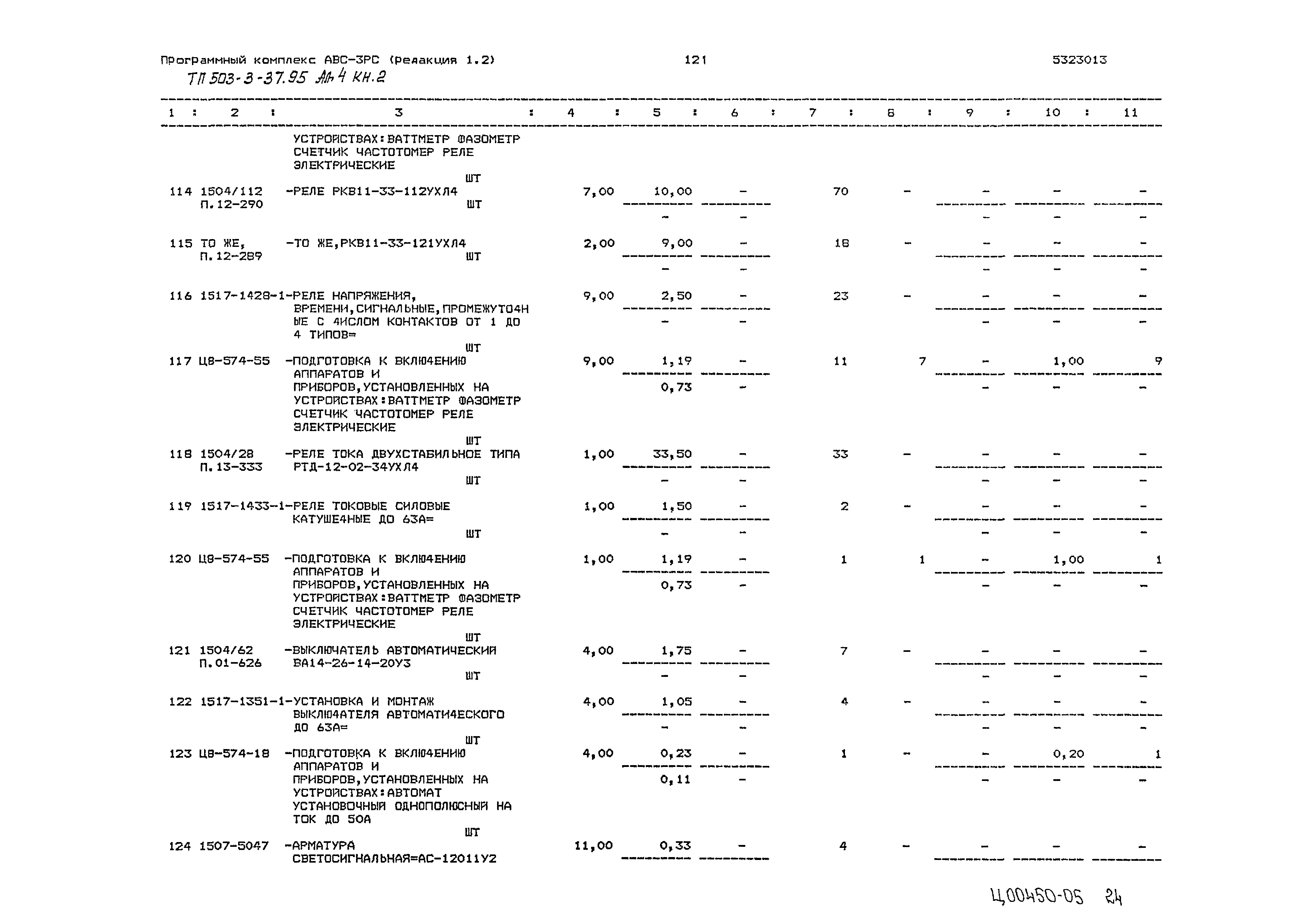 Типовой проект 503-3-37.95