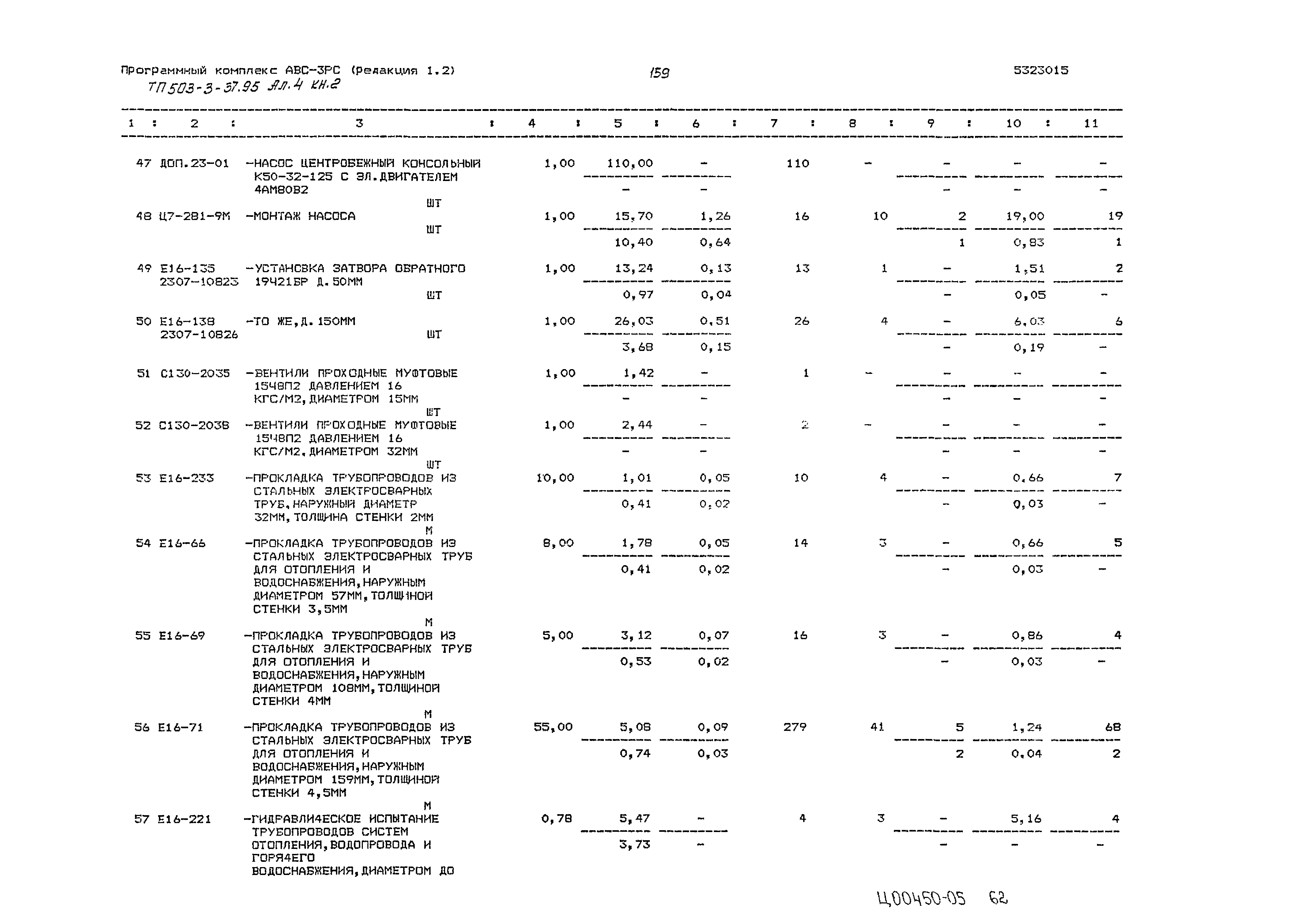 Типовой проект 503-3-37.95