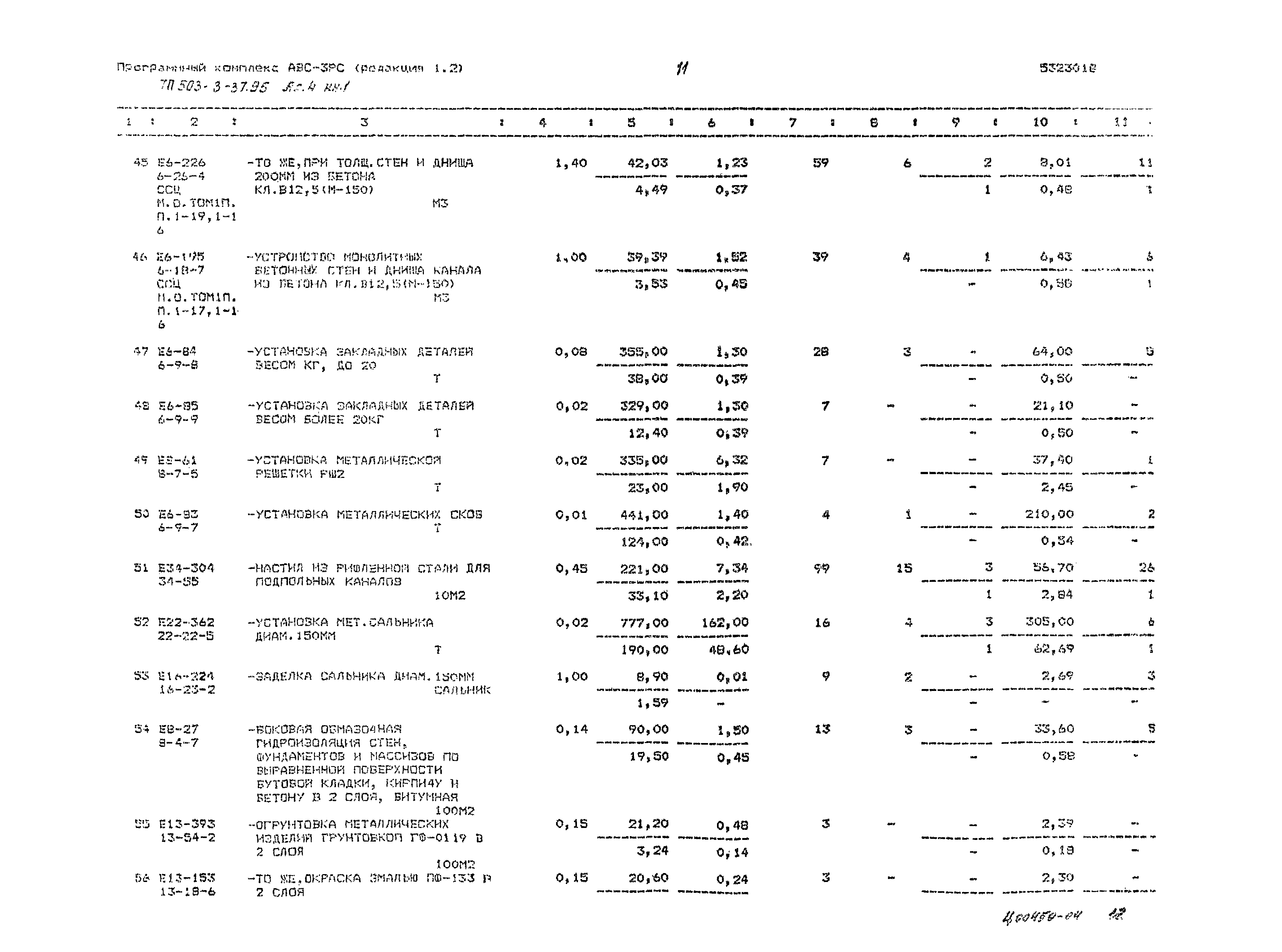 Типовой проект 503-3-37.95