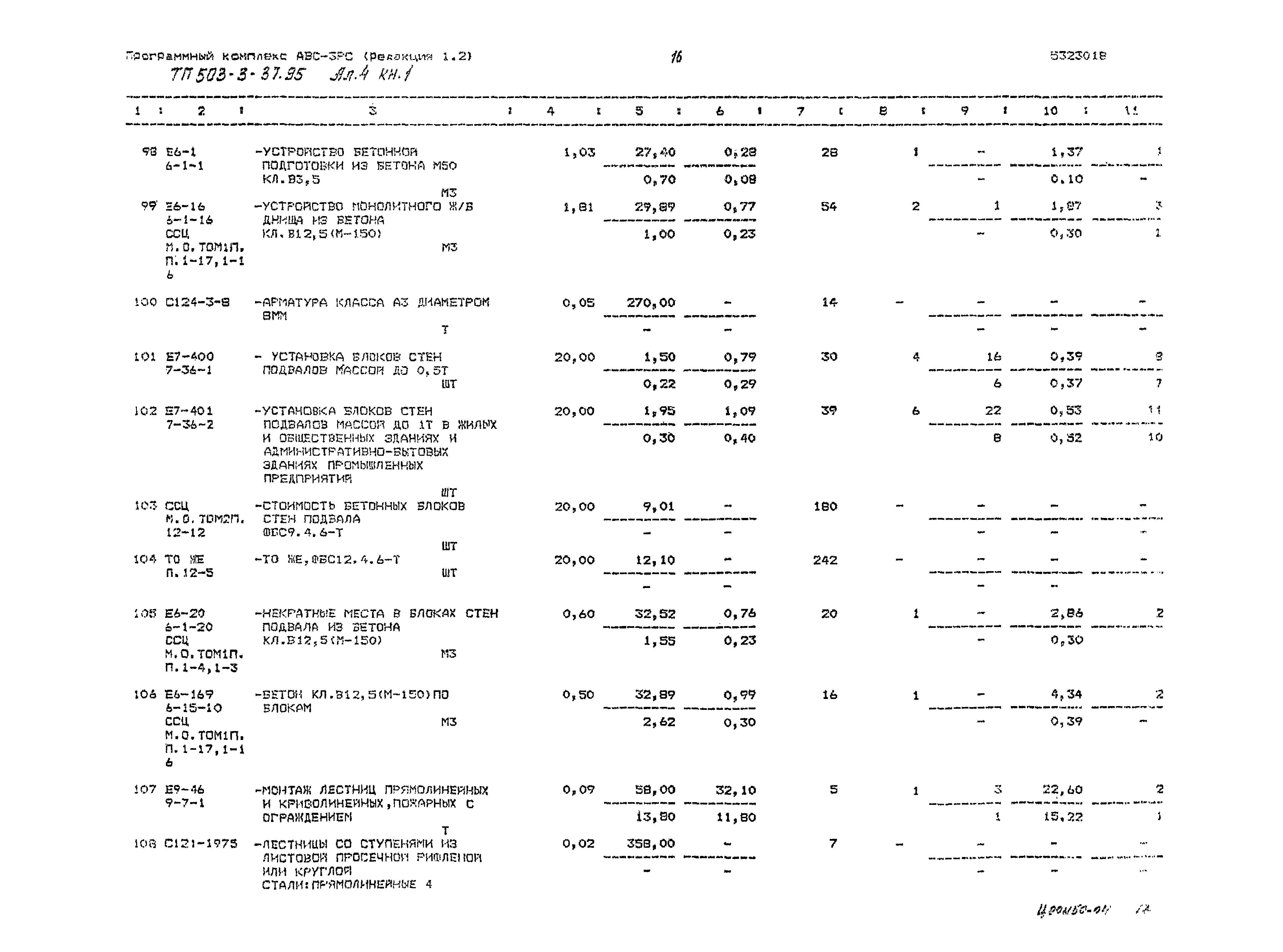 Типовой проект 503-3-37.95