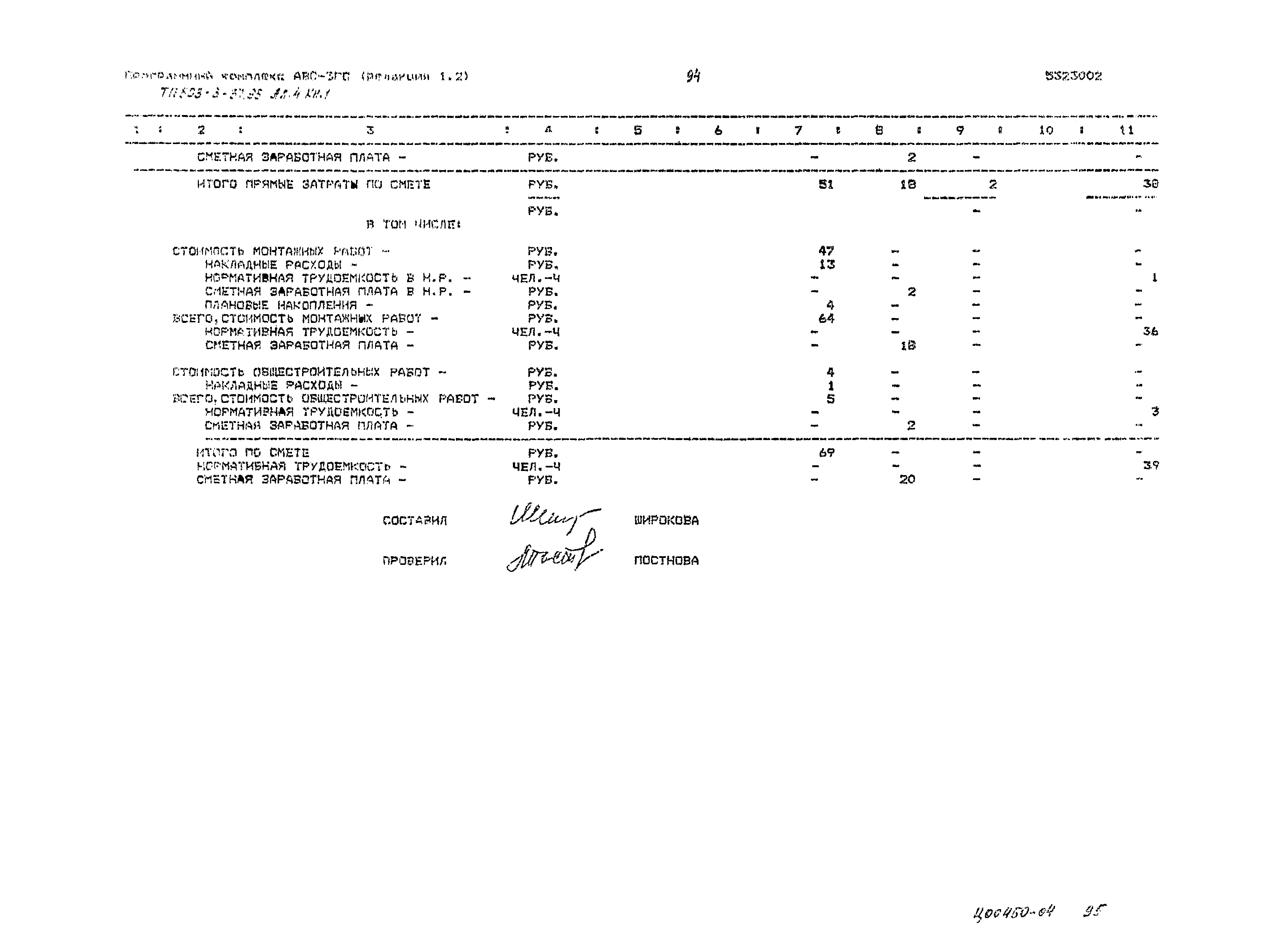 Типовой проект 503-3-37.95