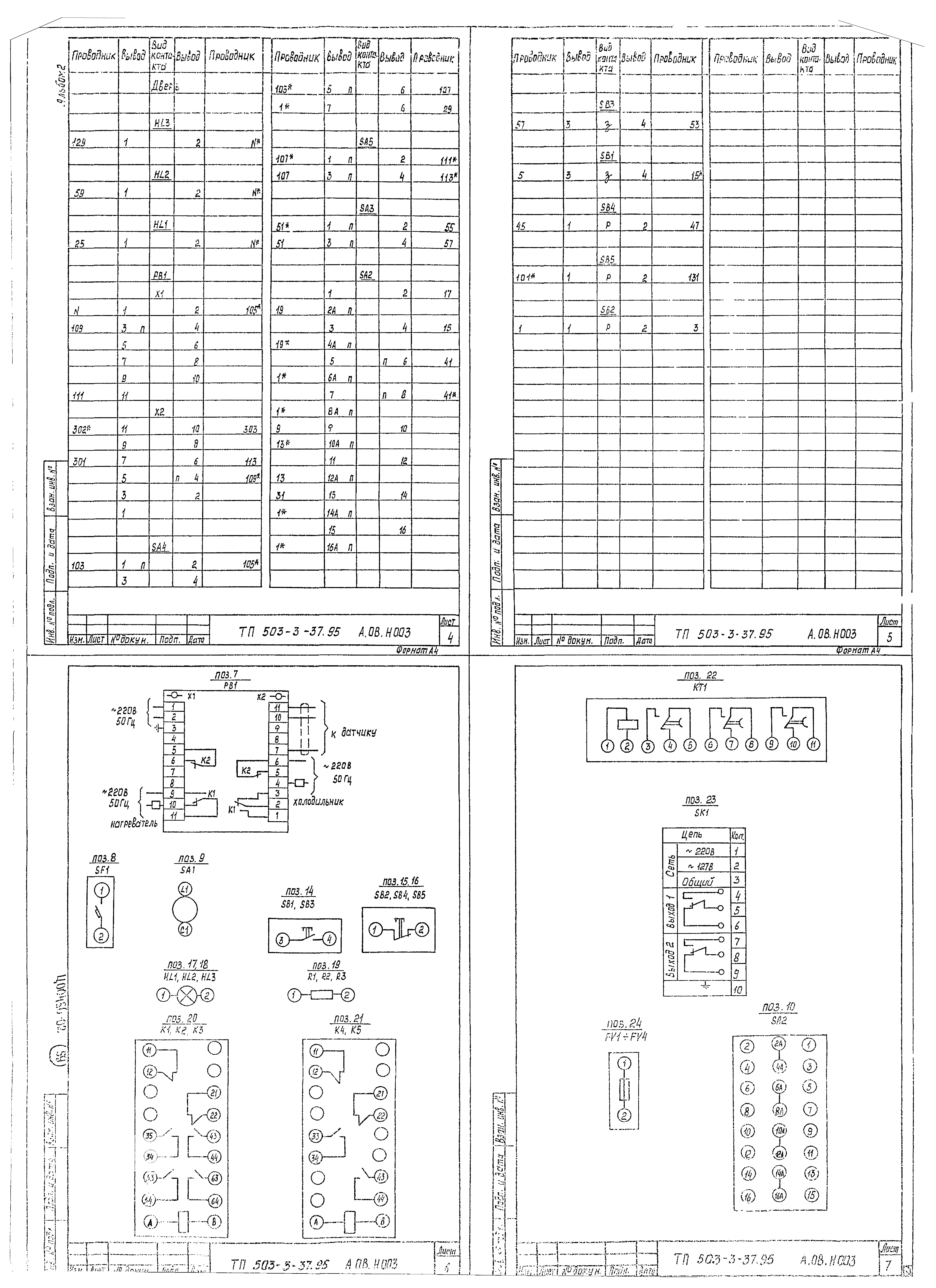 Типовой проект 503-3-37.95