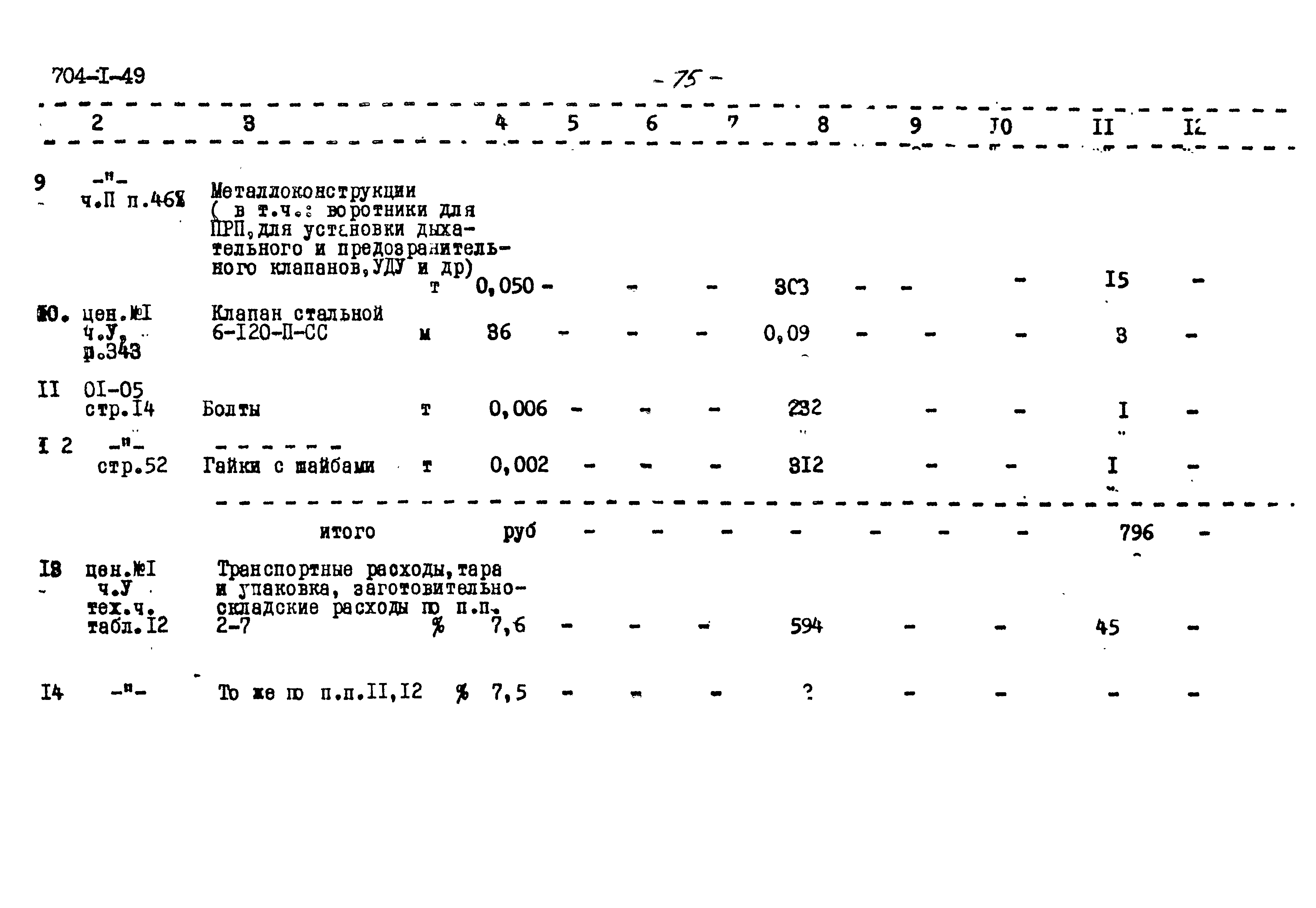 Типовой проект 704-1-49