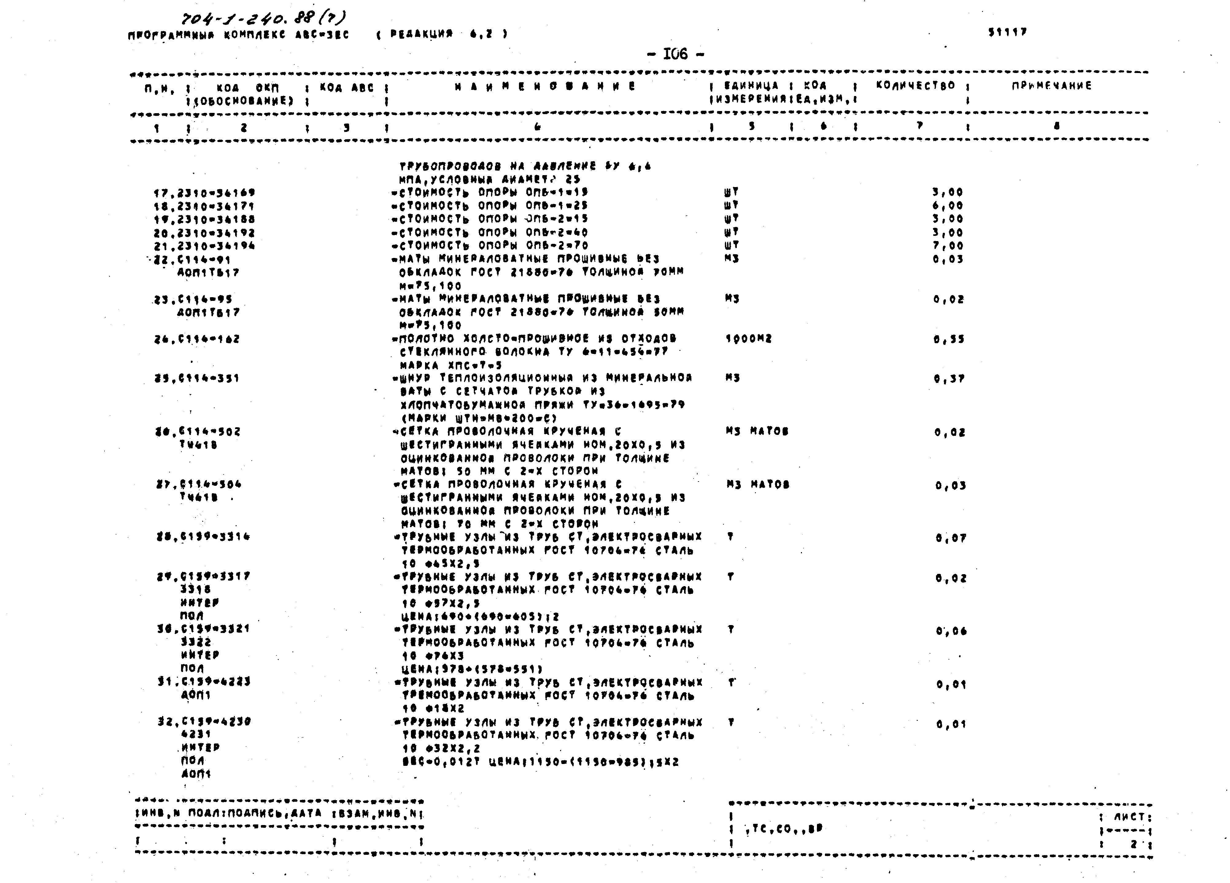 Типовой проект 704-1-240.88