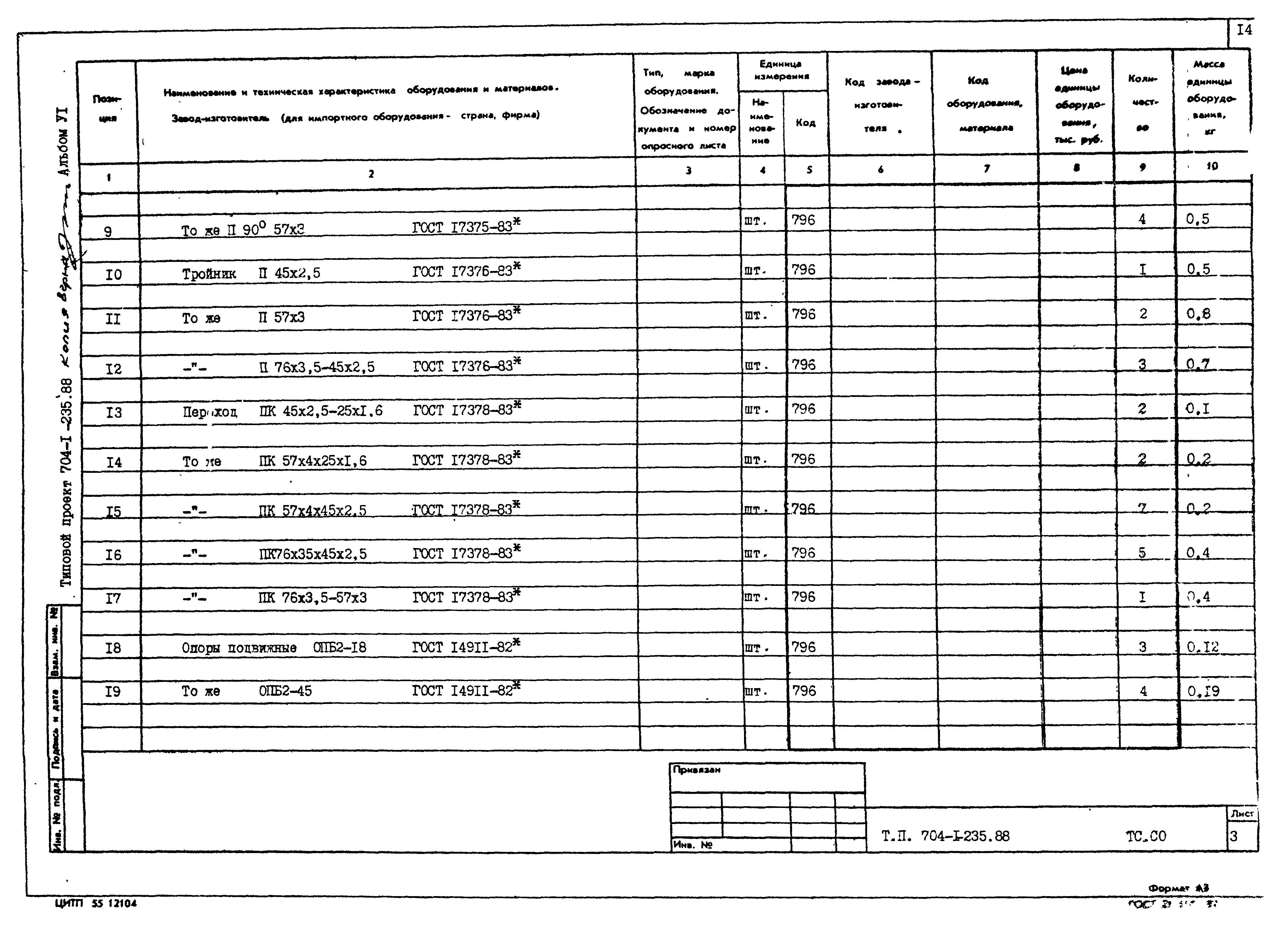 Типовой проект 704-1-239.88