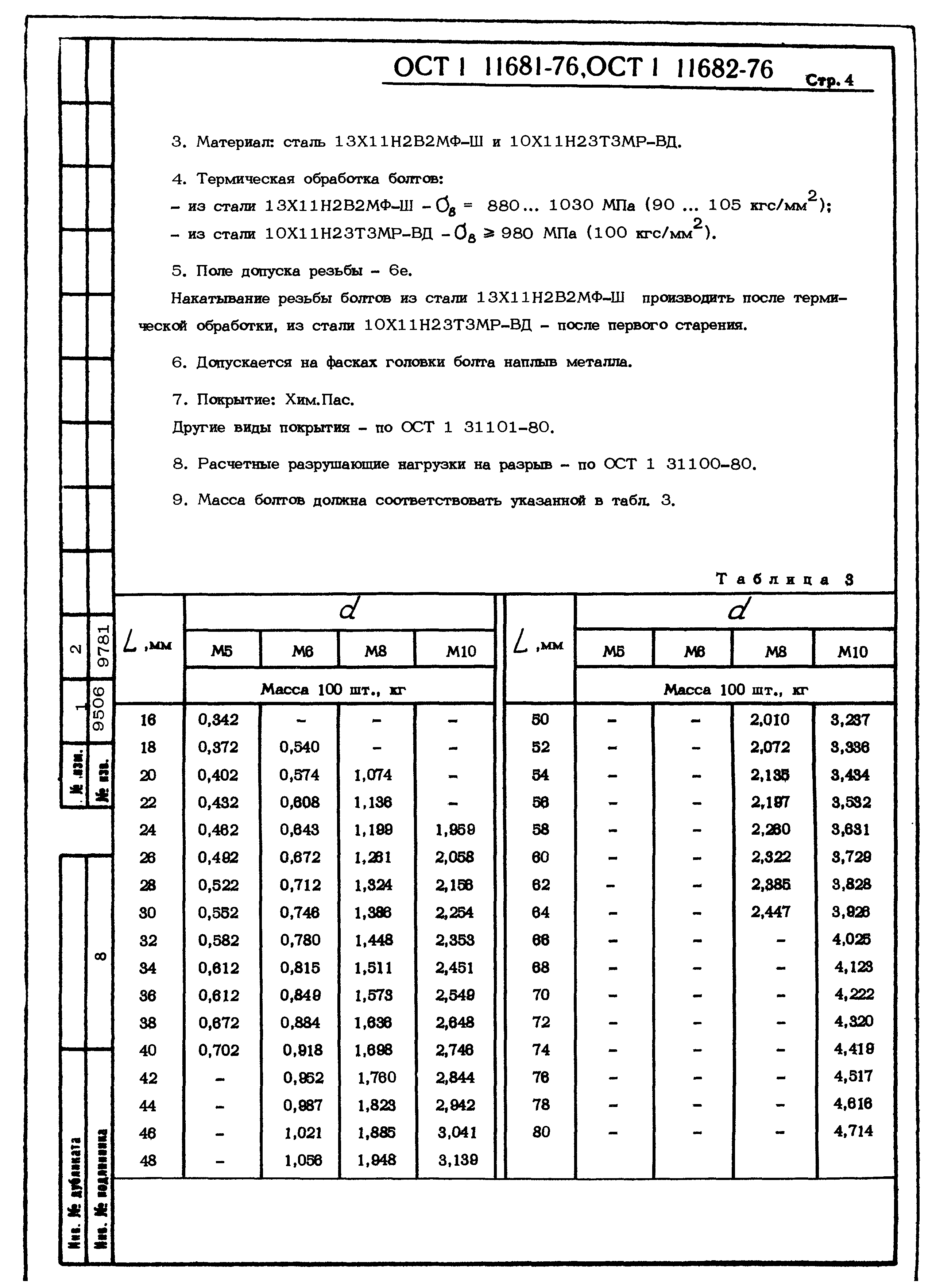 ОСТ 1 11681-76