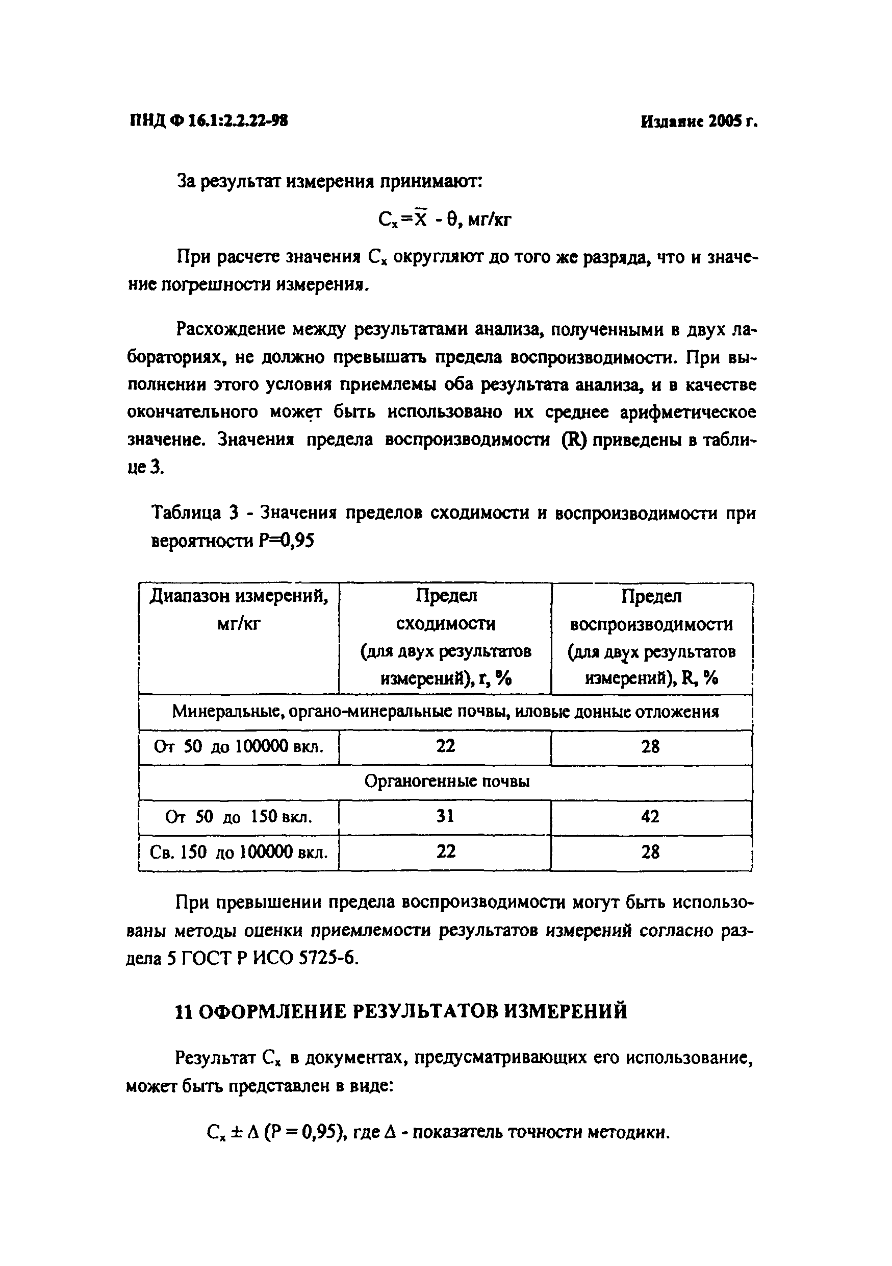 ПНД Ф 16.1:2.2.22-98