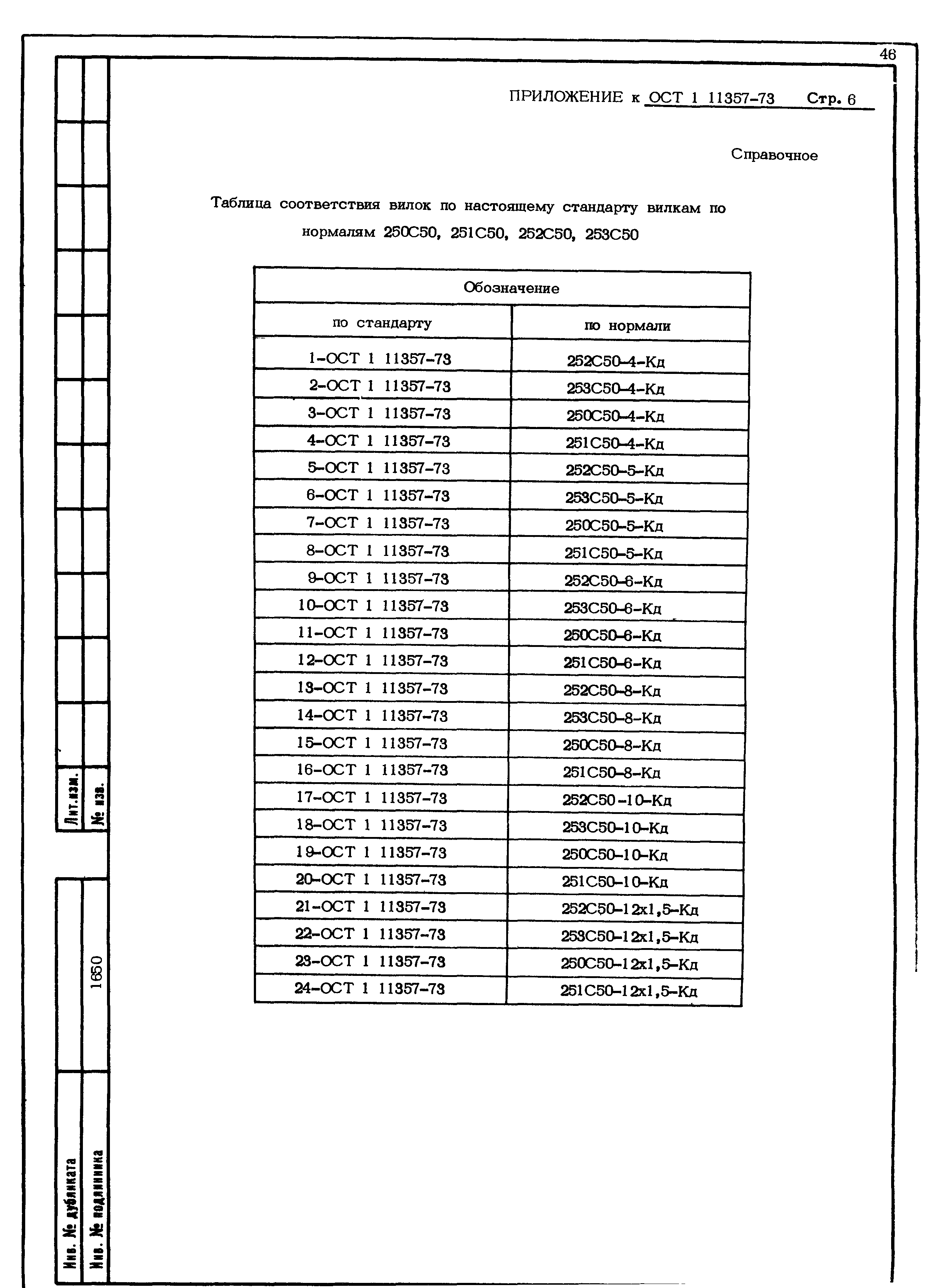 ОСТ 1 11357-73