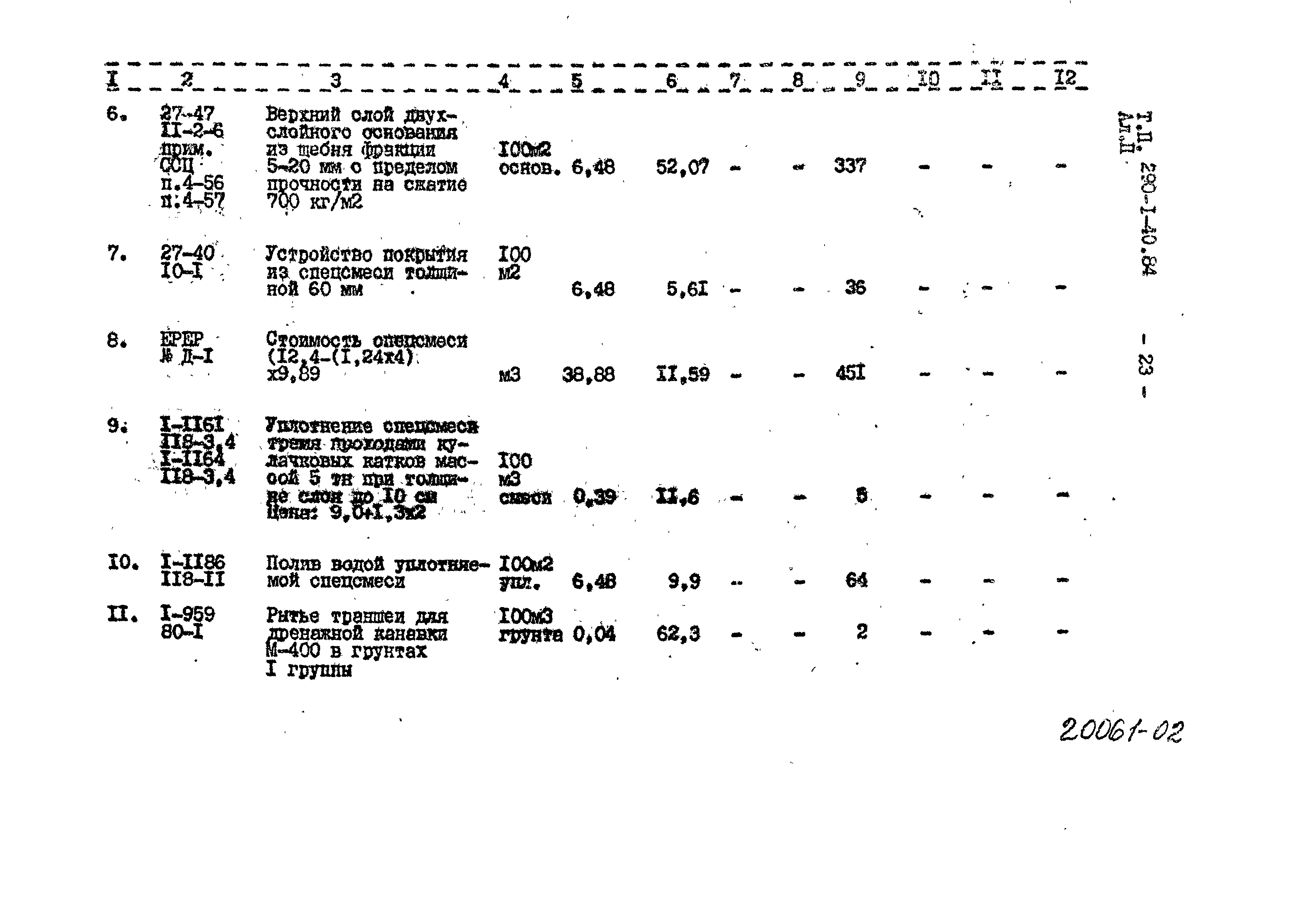 Типовой проект 290-1-40.84