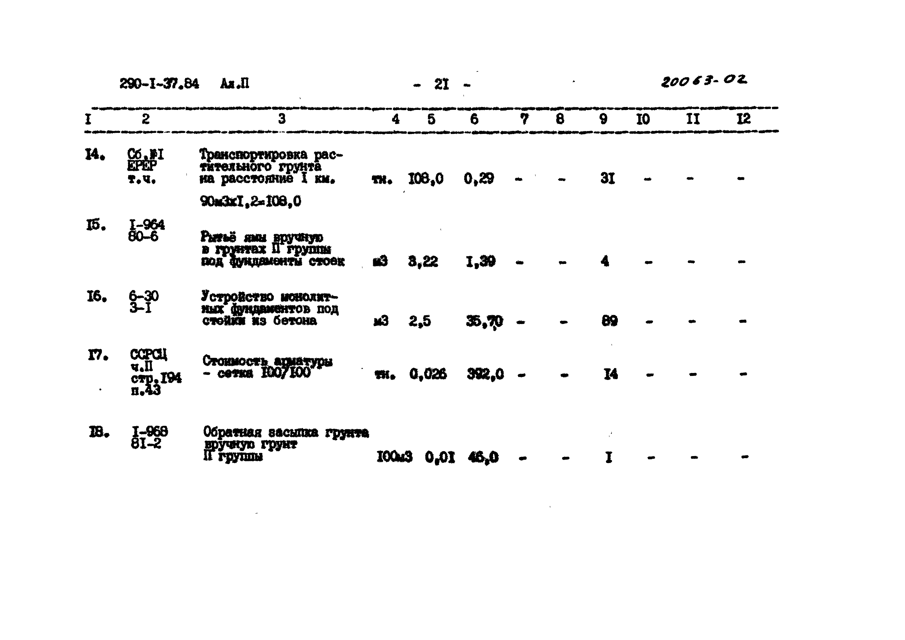 Типовой проект 290-1-37.84