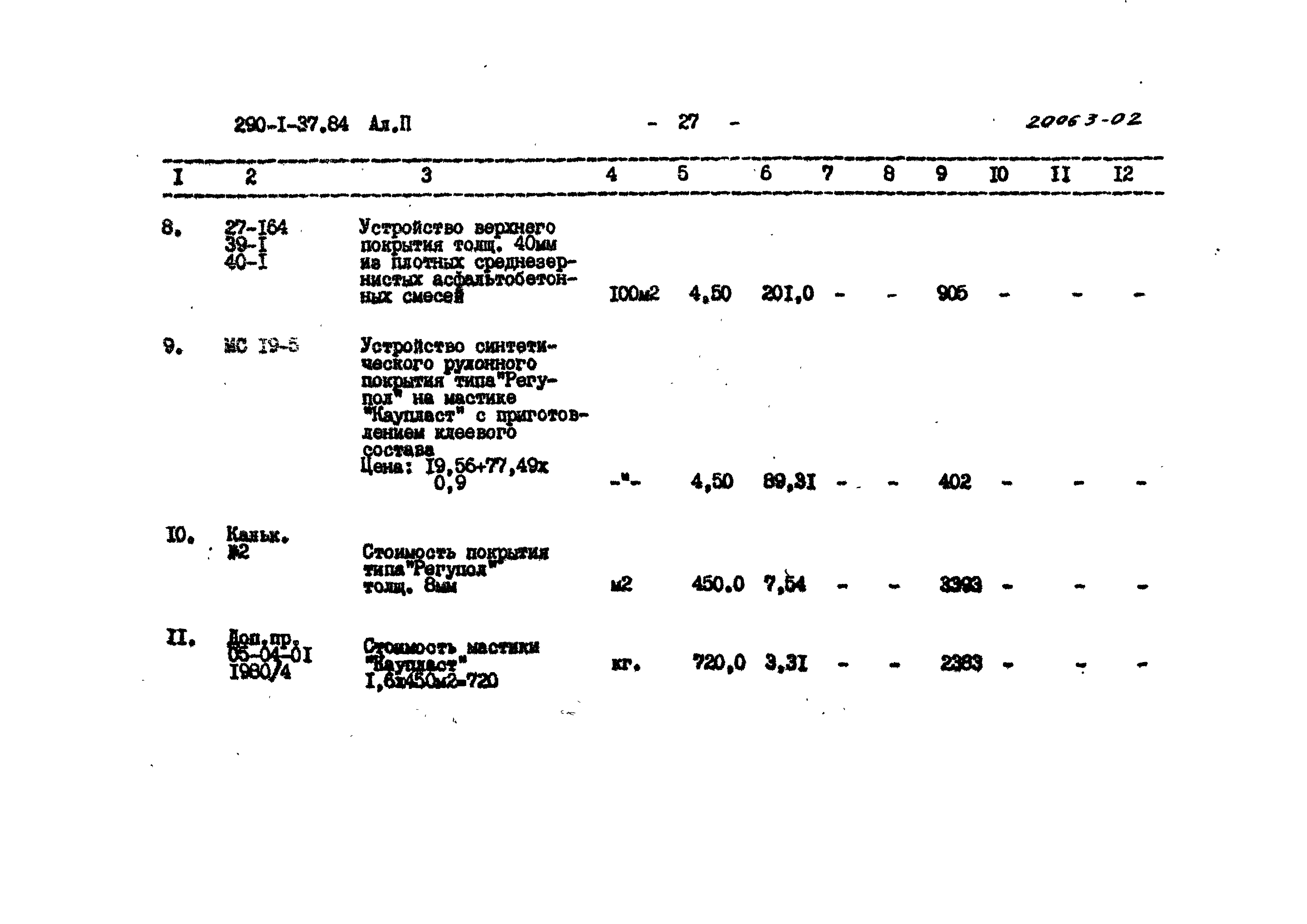 Типовой проект 290-1-37.84