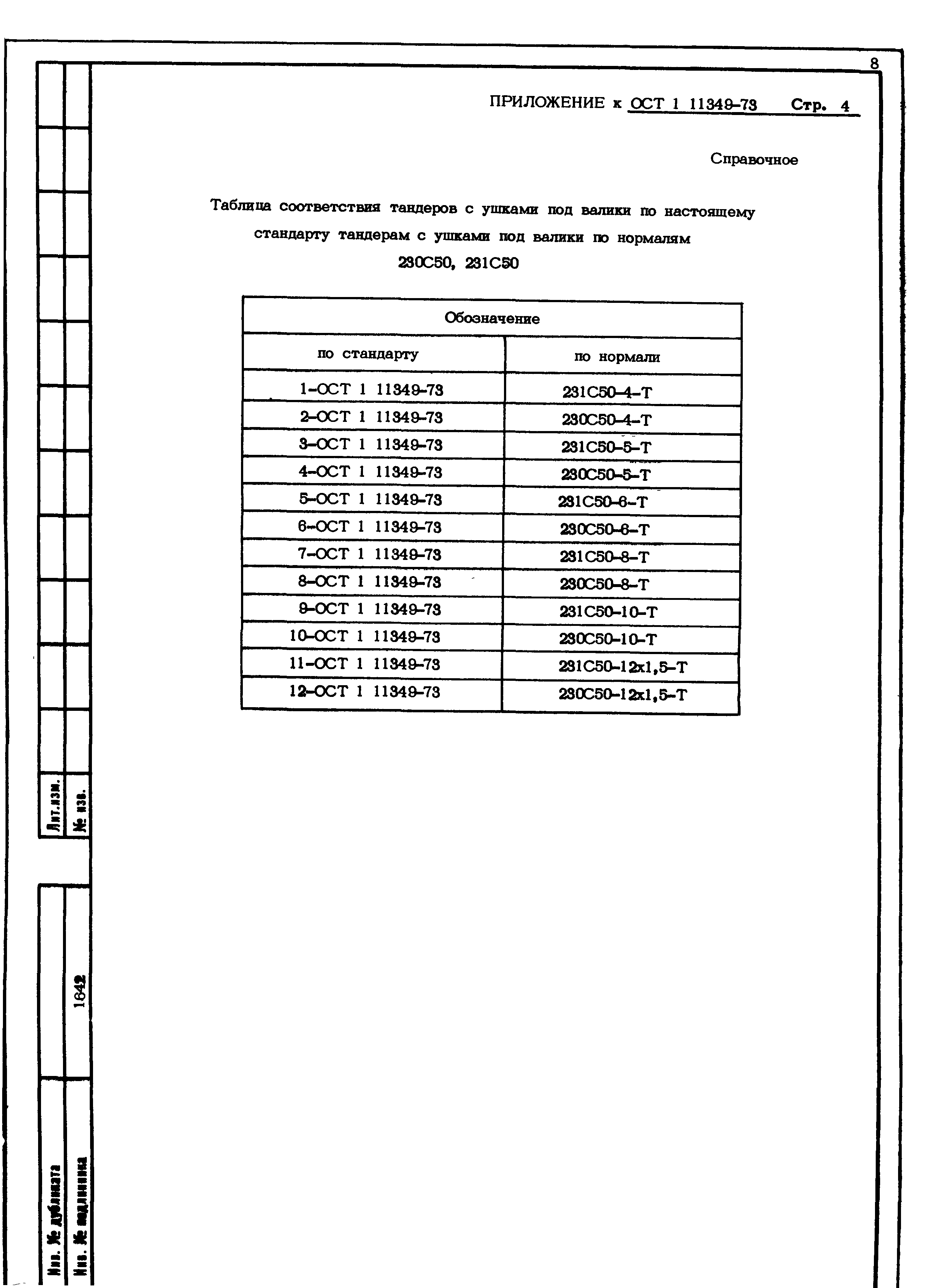 ОСТ 1 11349-73