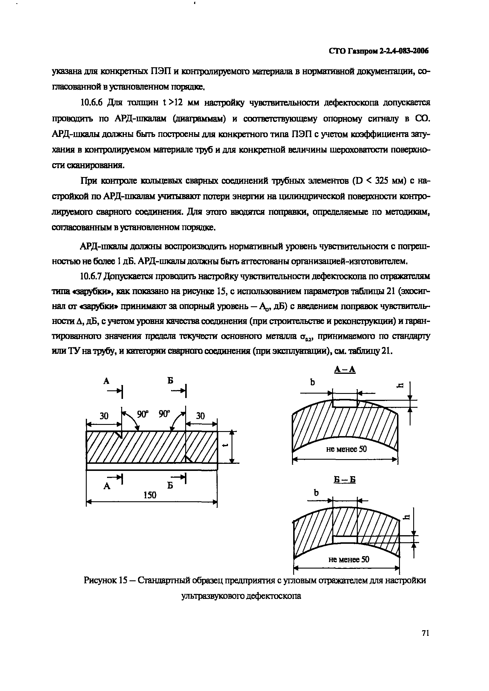 СТО Газпром 2-2.4-083-2006