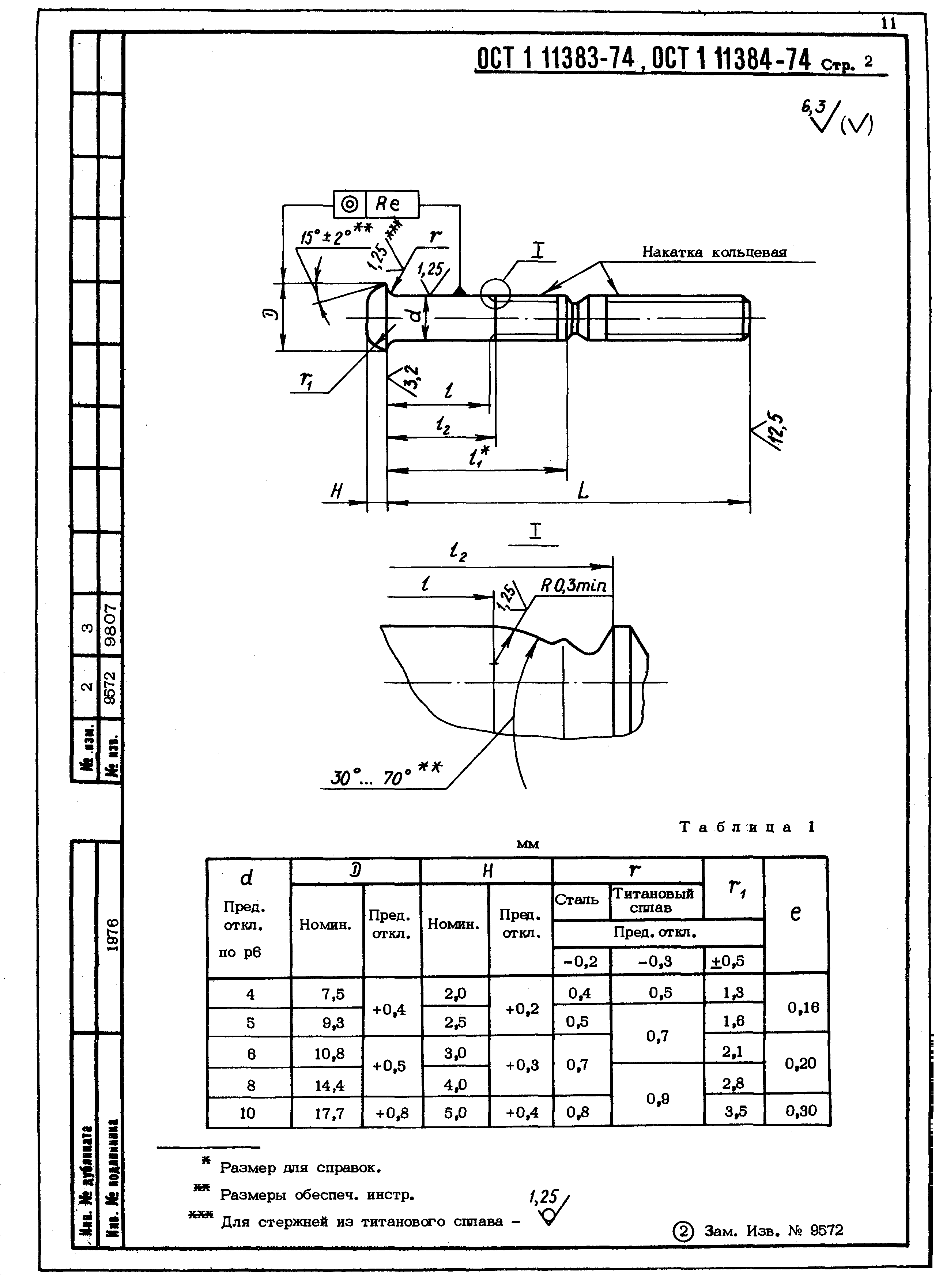 ОСТ 1 11383-74