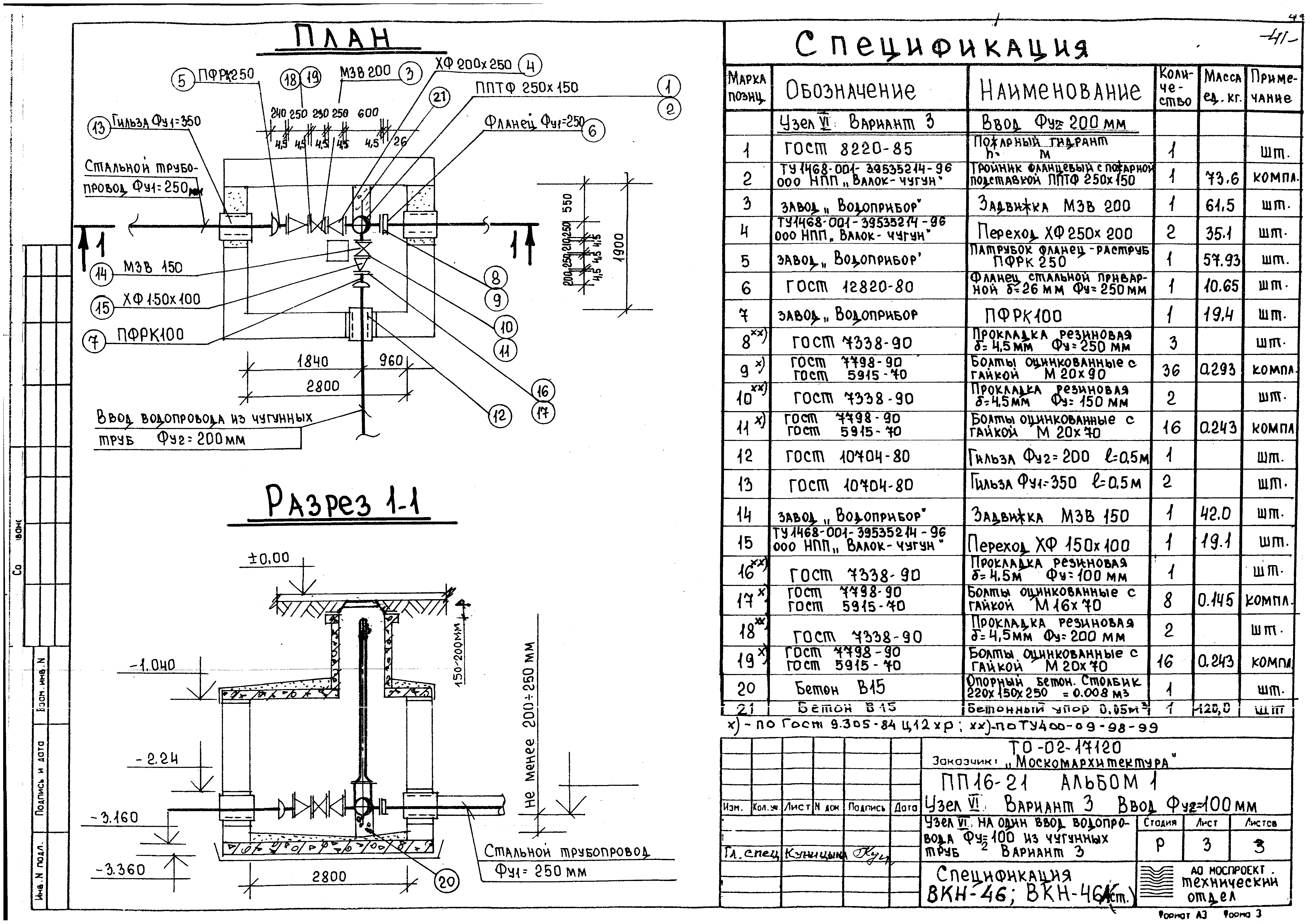 Альбом ПП 16-21