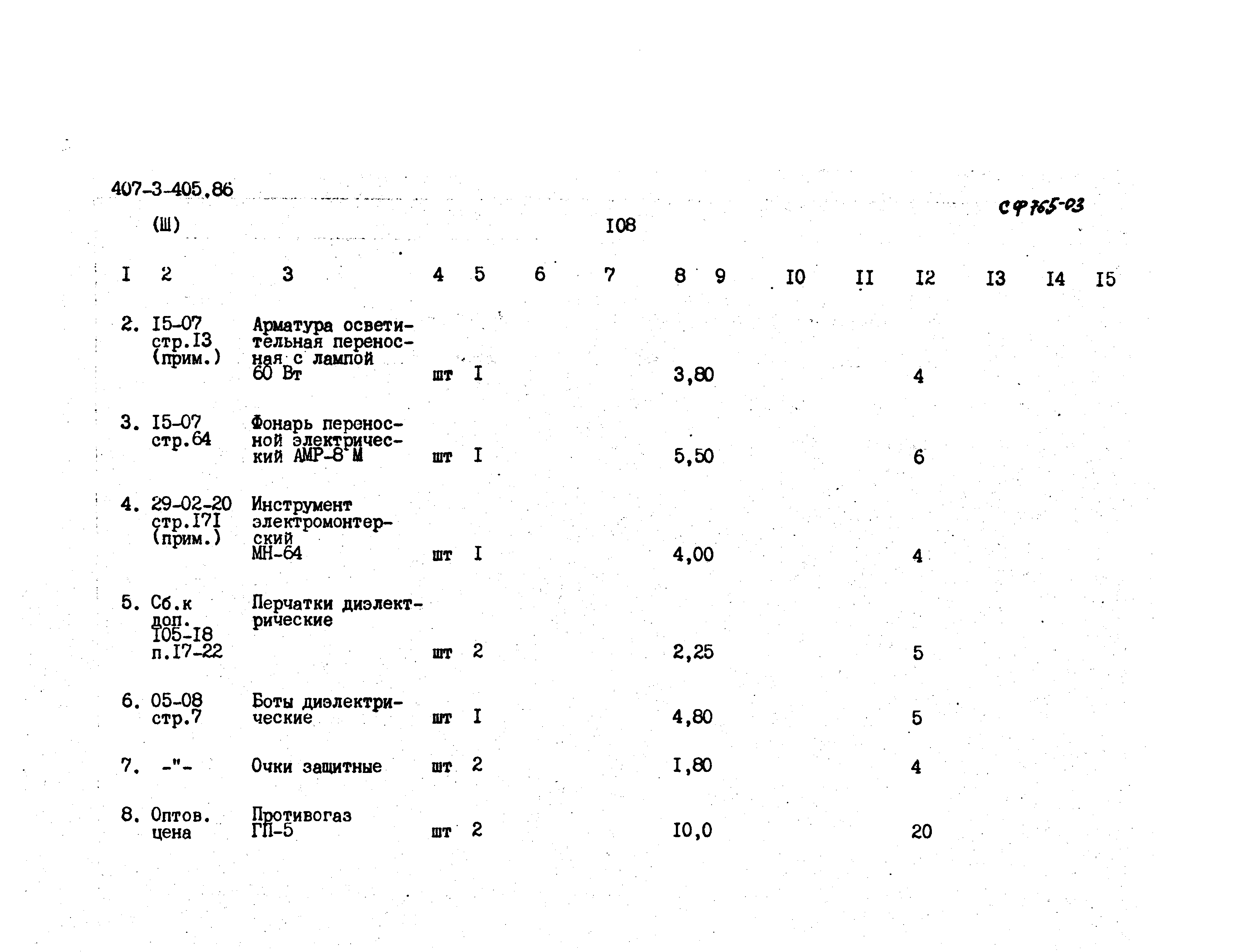 Типовой проект 407-3-405.86