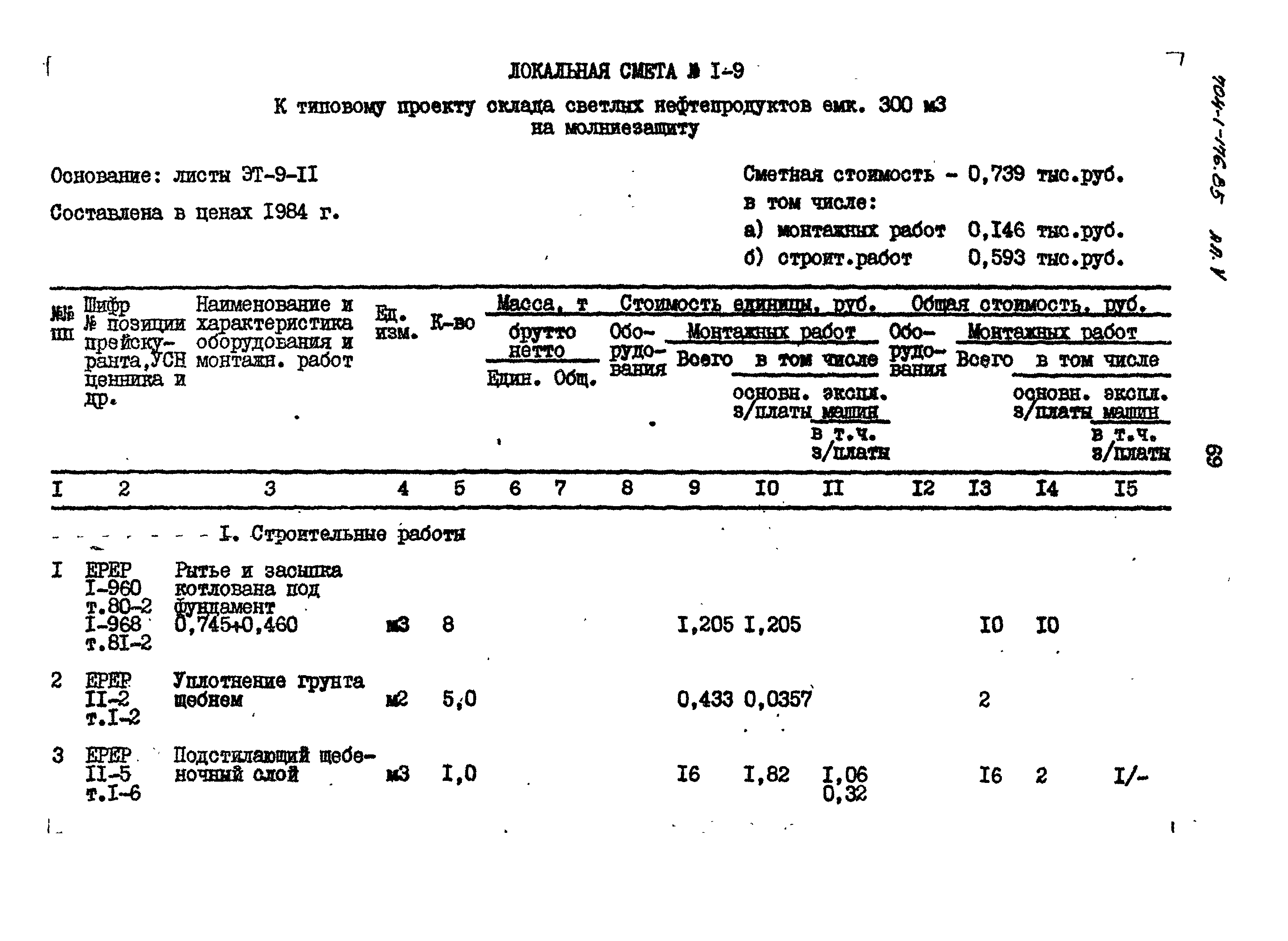 Типовой проект 704-1-176.85