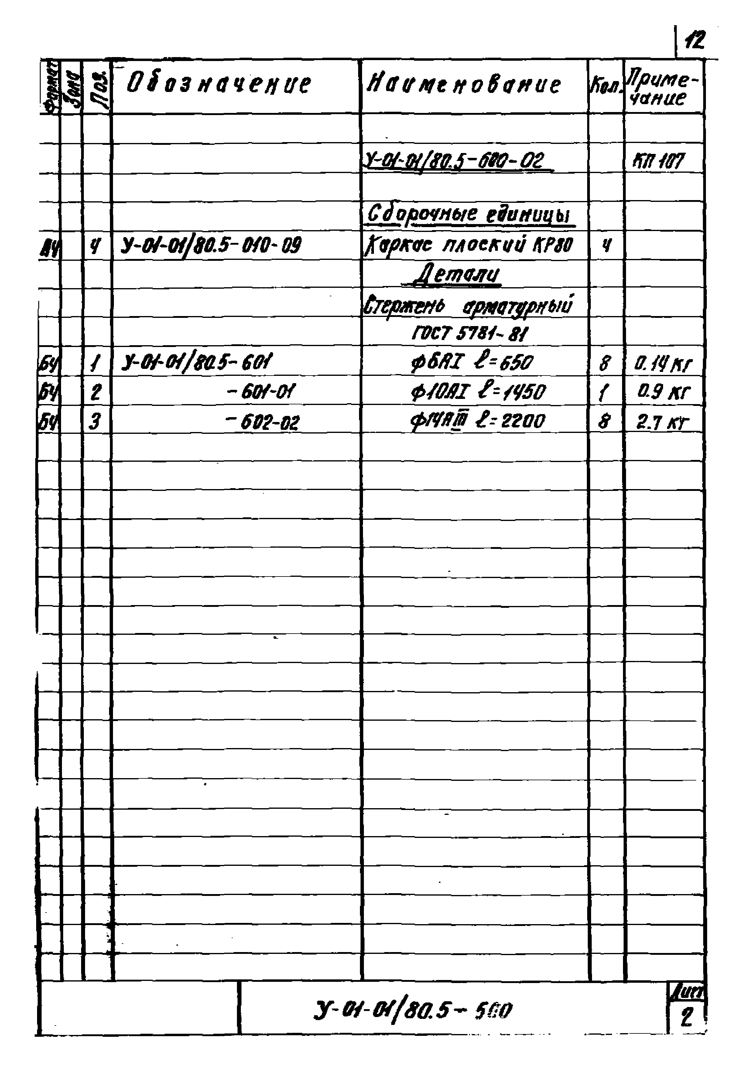 Серия У-01-01/80