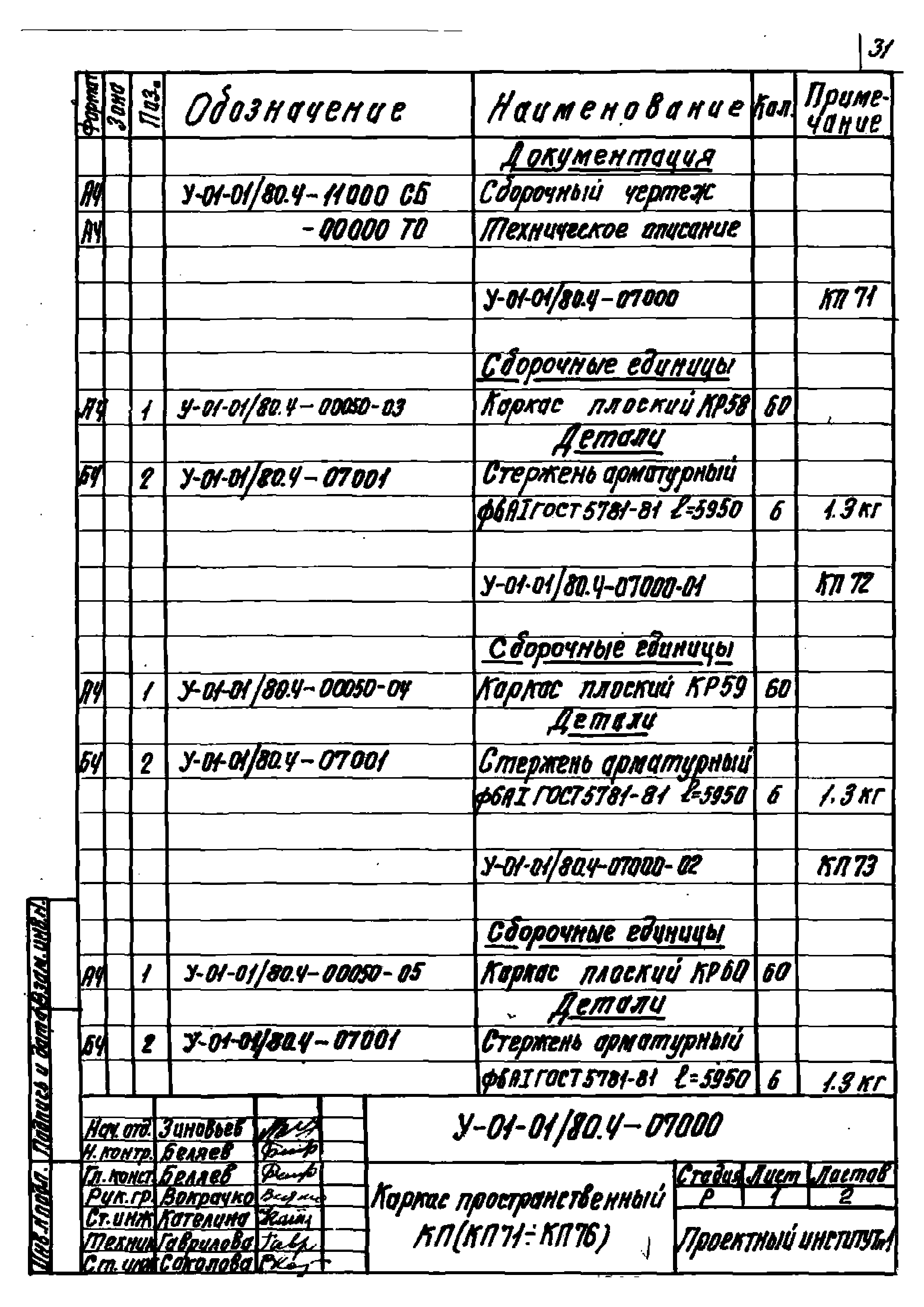 Серия У-01-01/80