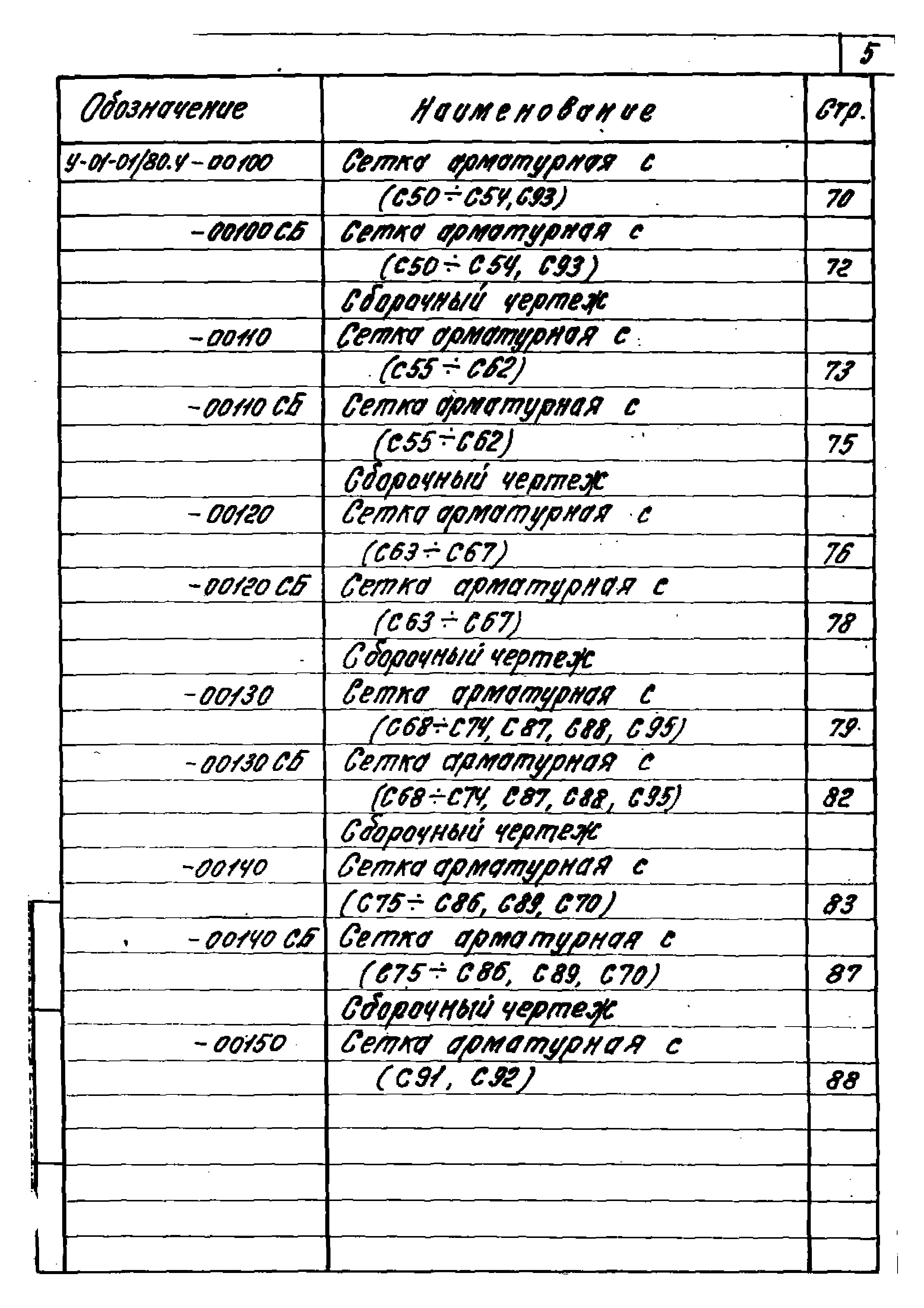 Серия У-01-01/80