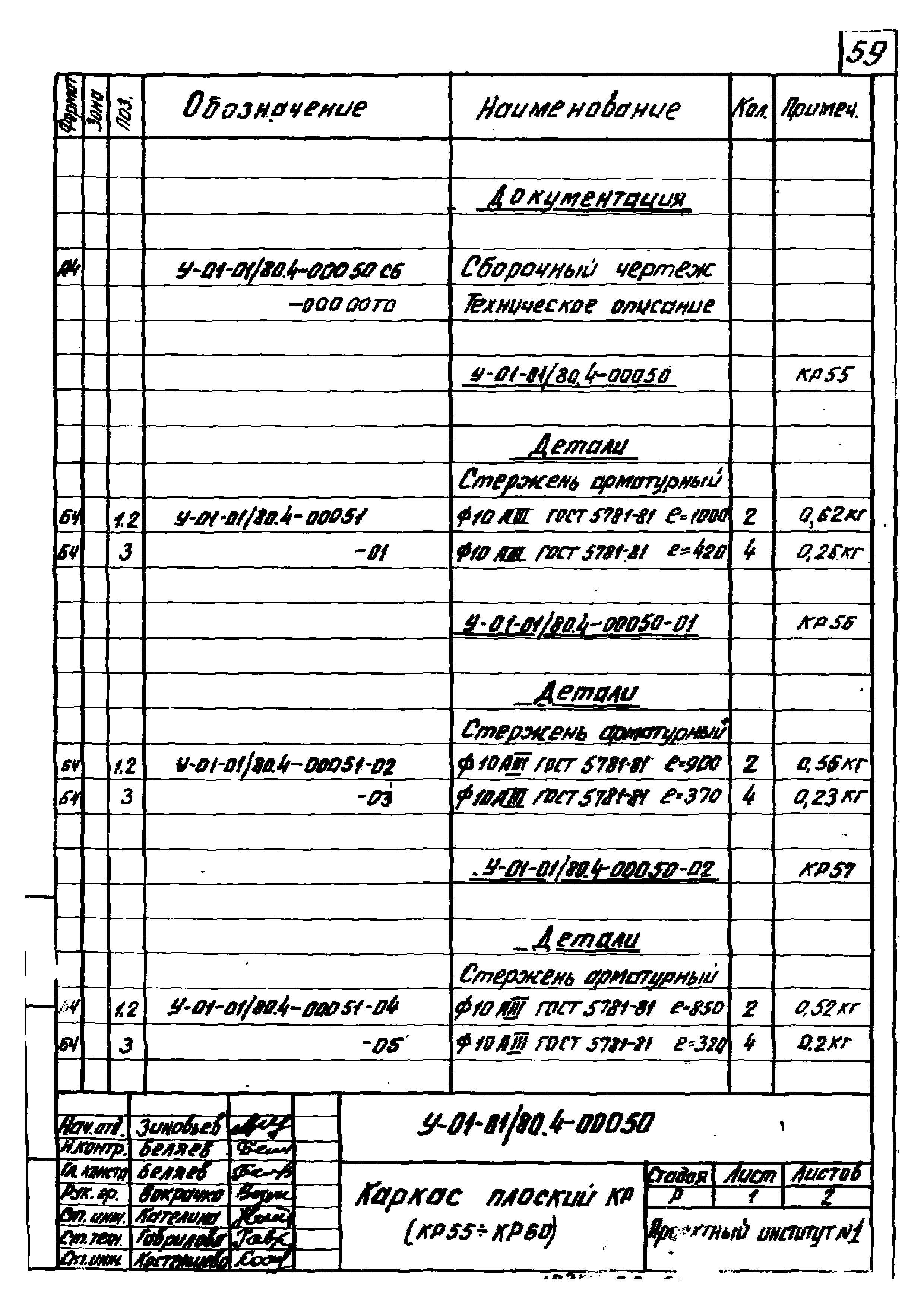 Серия У-01-01/80