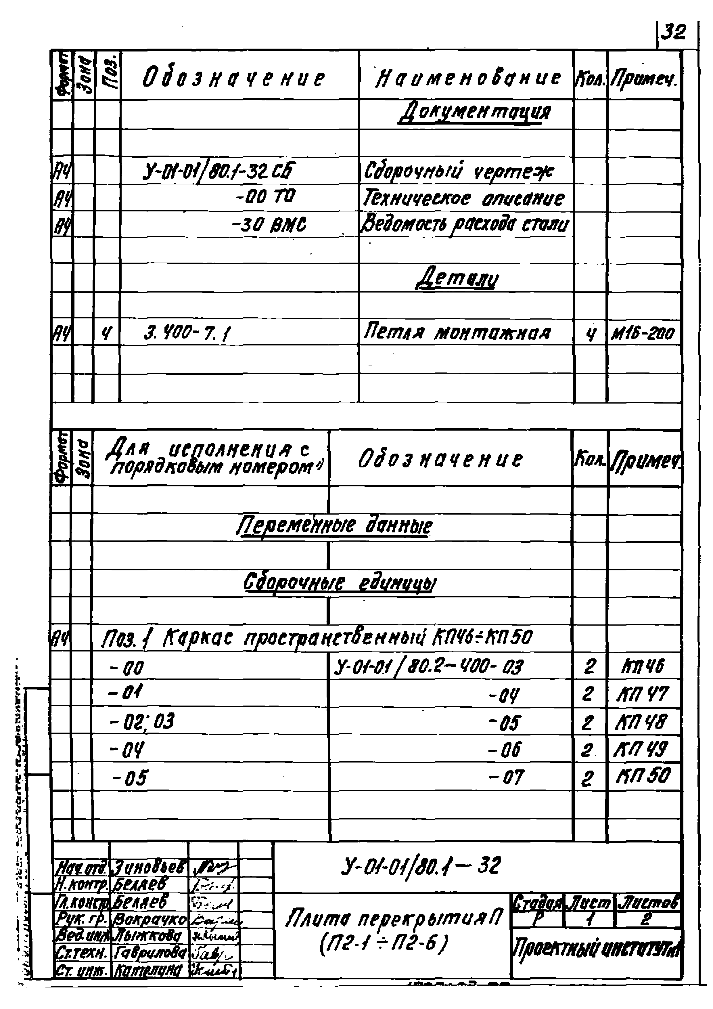 Серия У-01-01/80