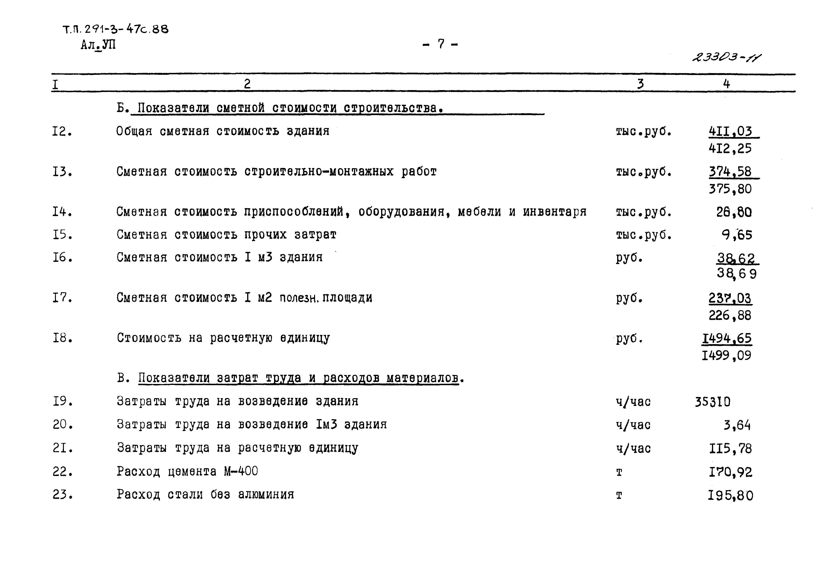 Типовой проект 291-3-47с.88