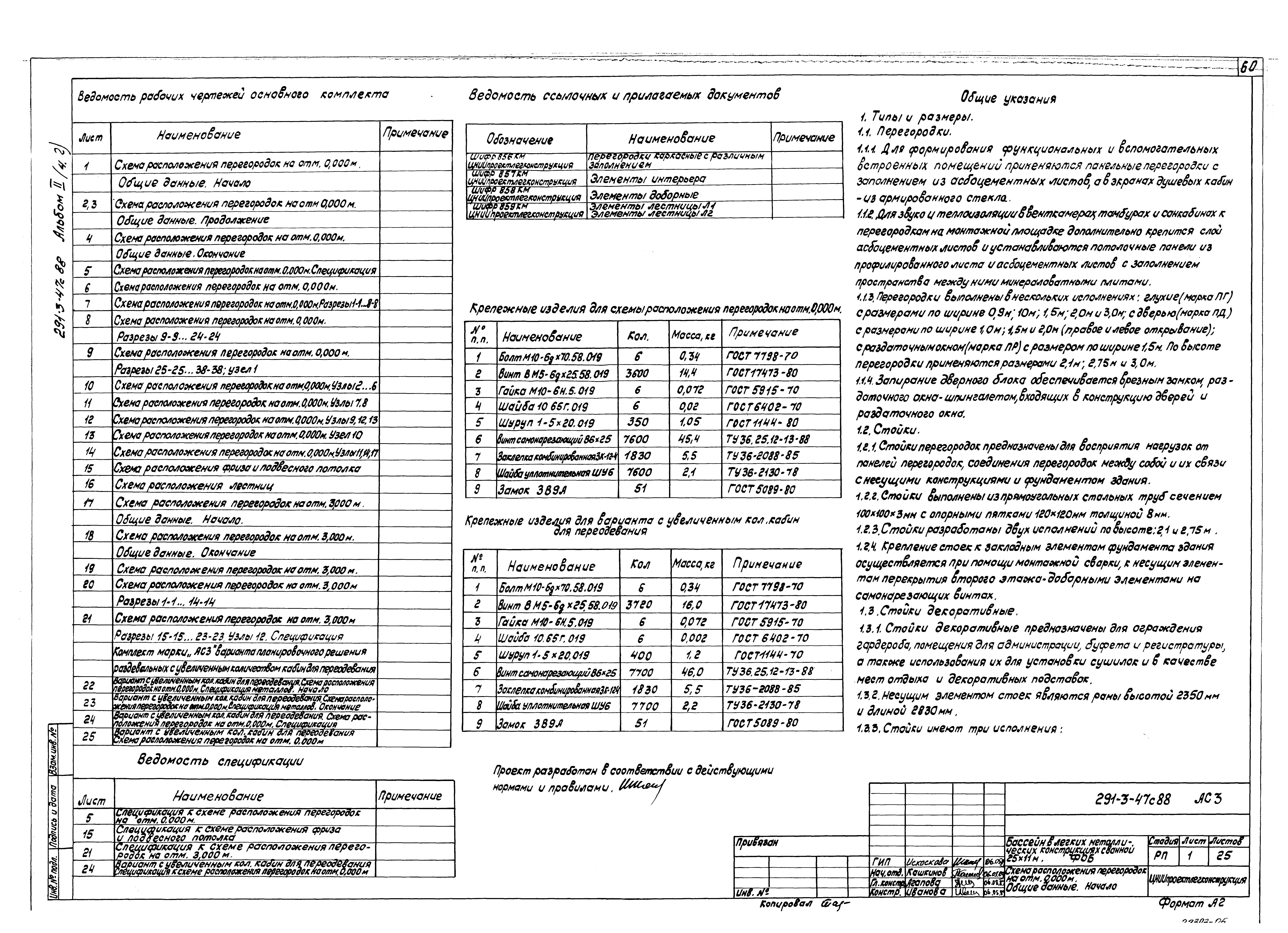 Типовой проект 291-3-47с.88