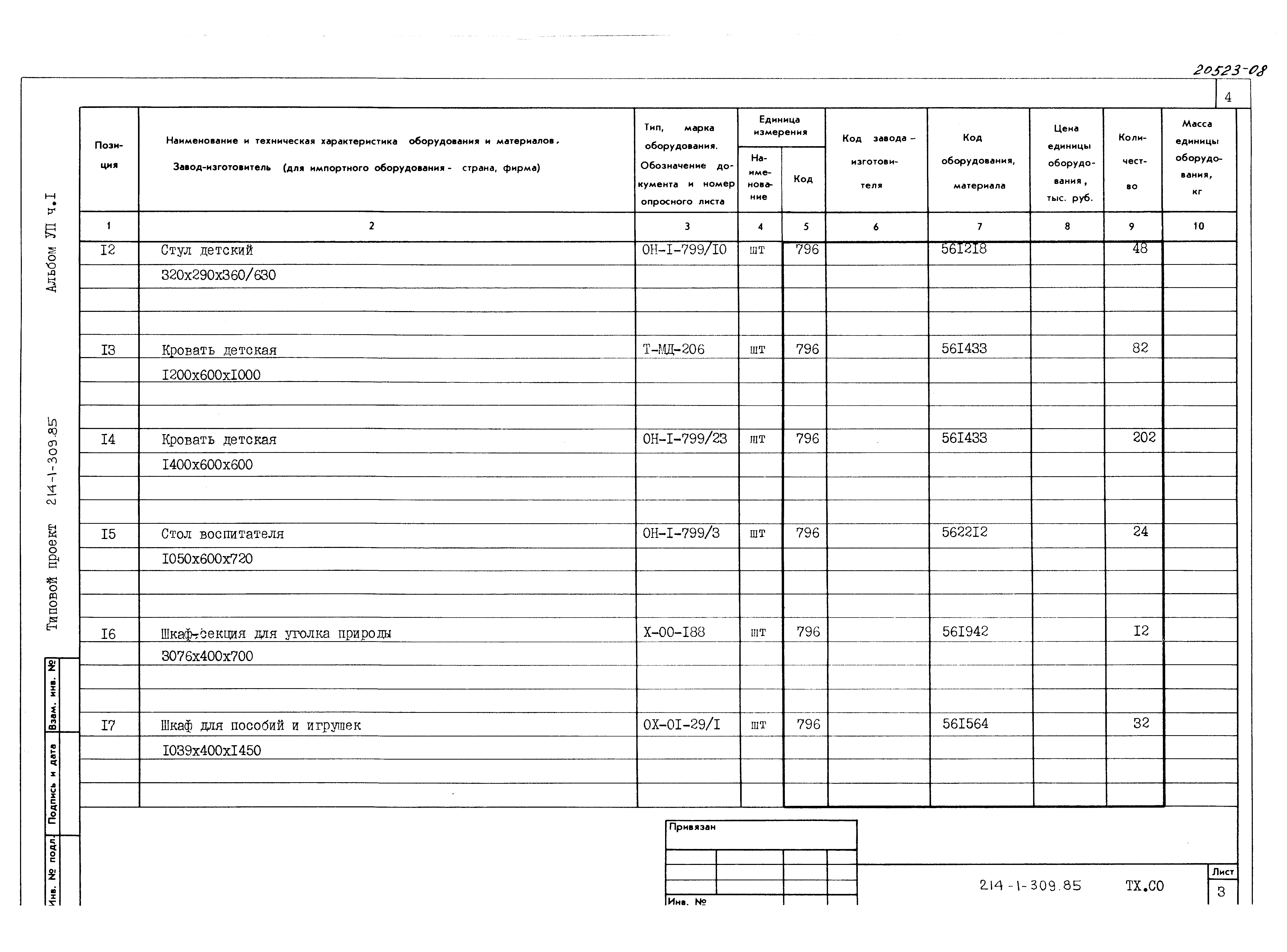 Типовой проект 214-1-309.85