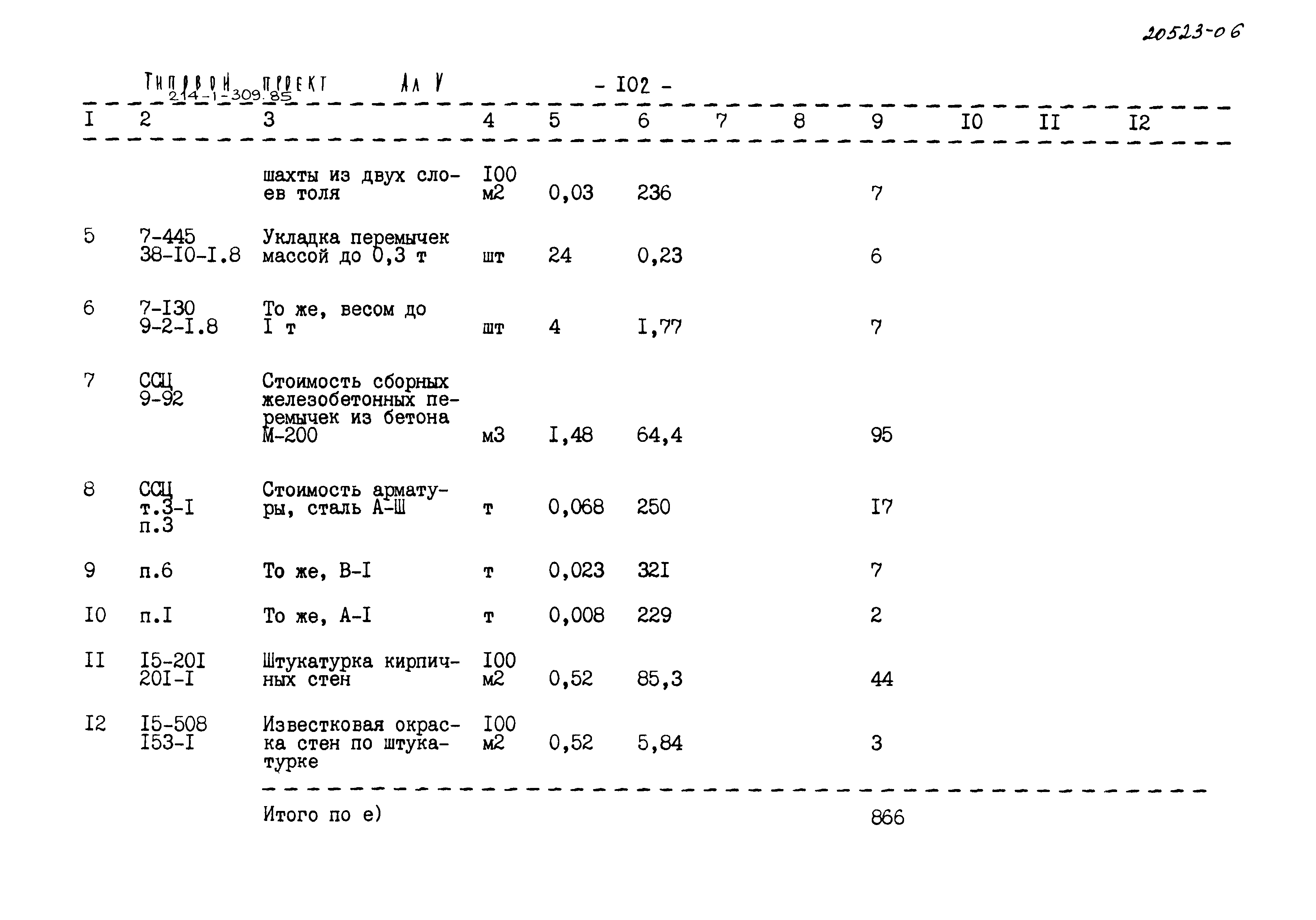 Типовой проект 214-1-309.85