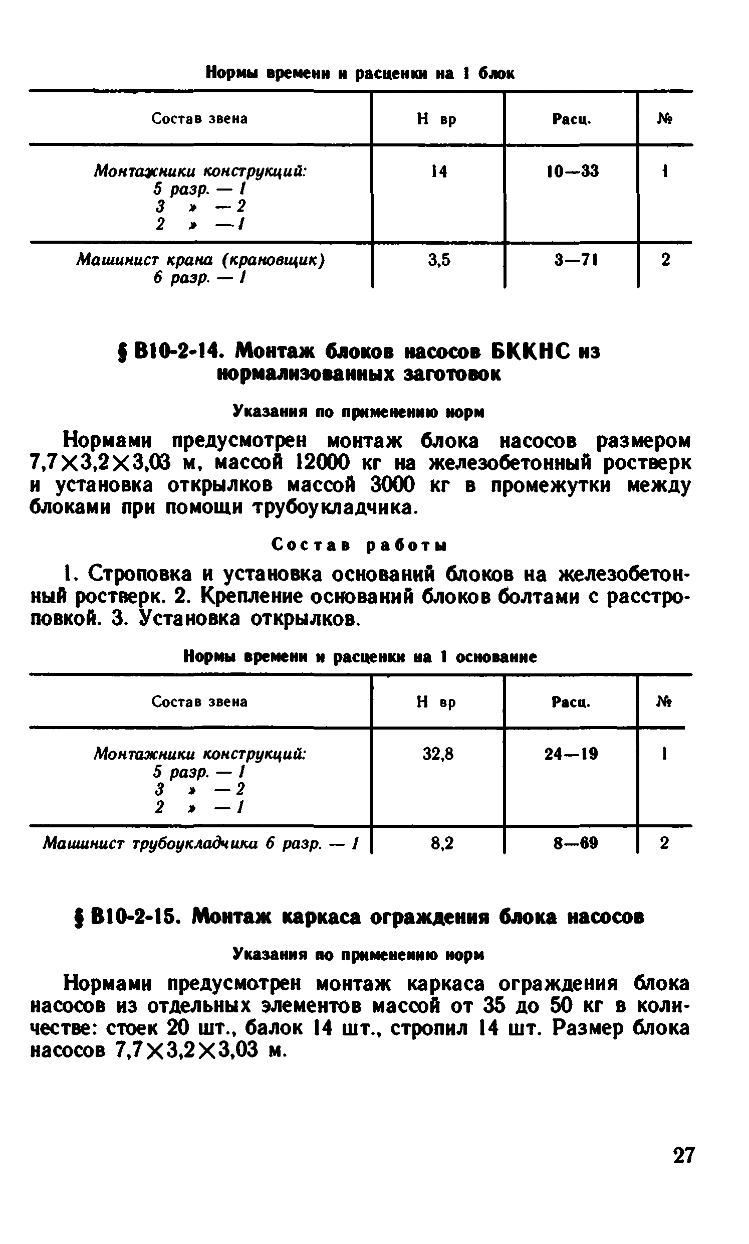 ВНиР В10-2