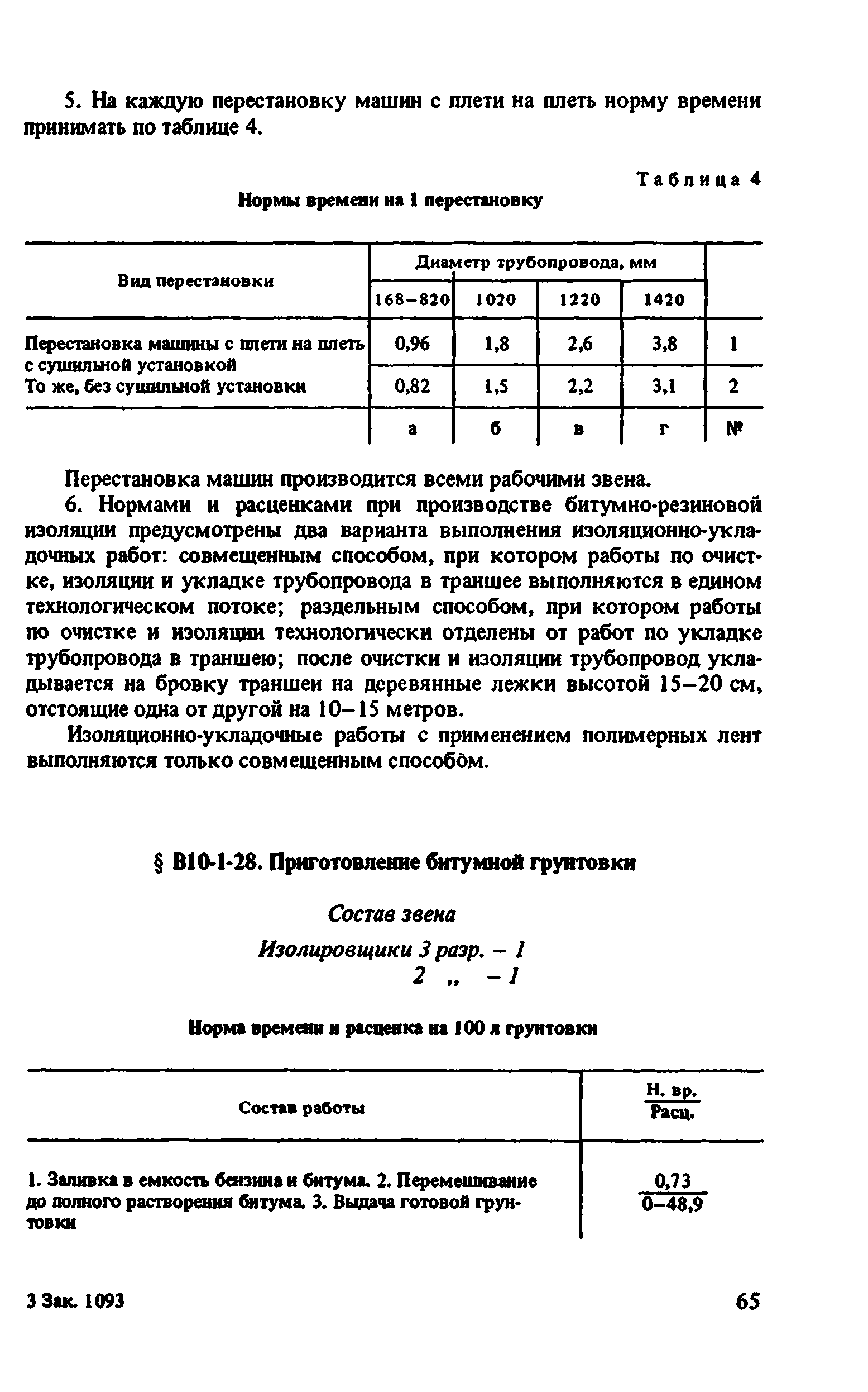 ВНиР В10-1