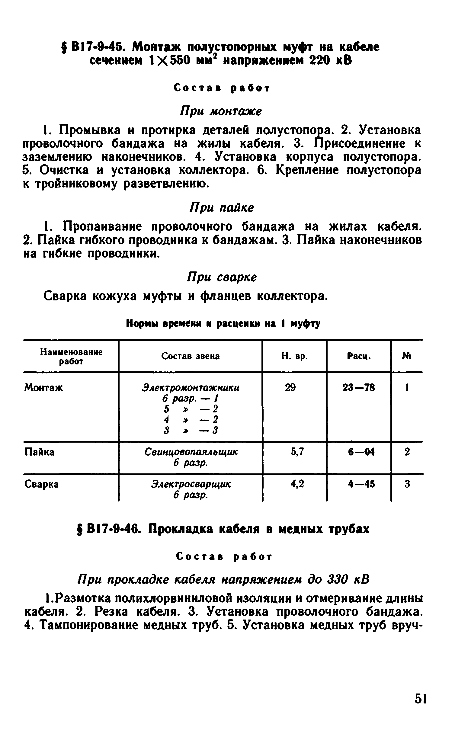 ВНиР В17-9