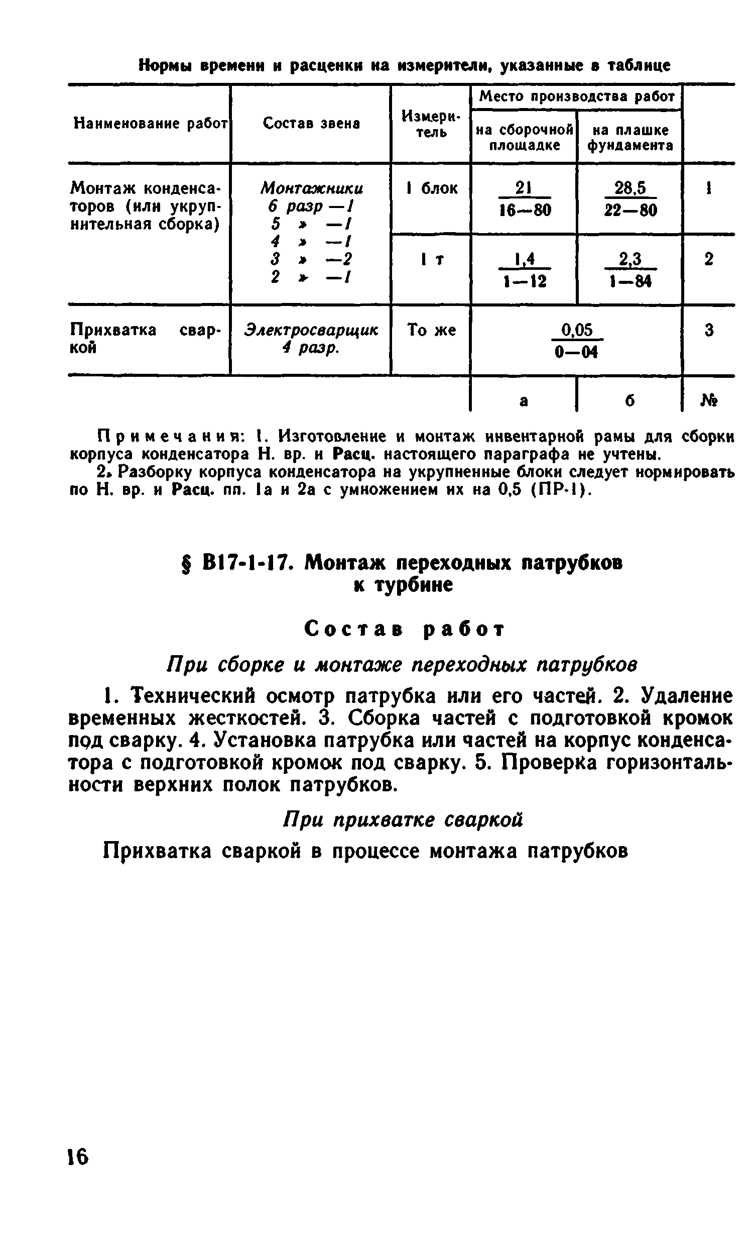 ВНиР В17-1