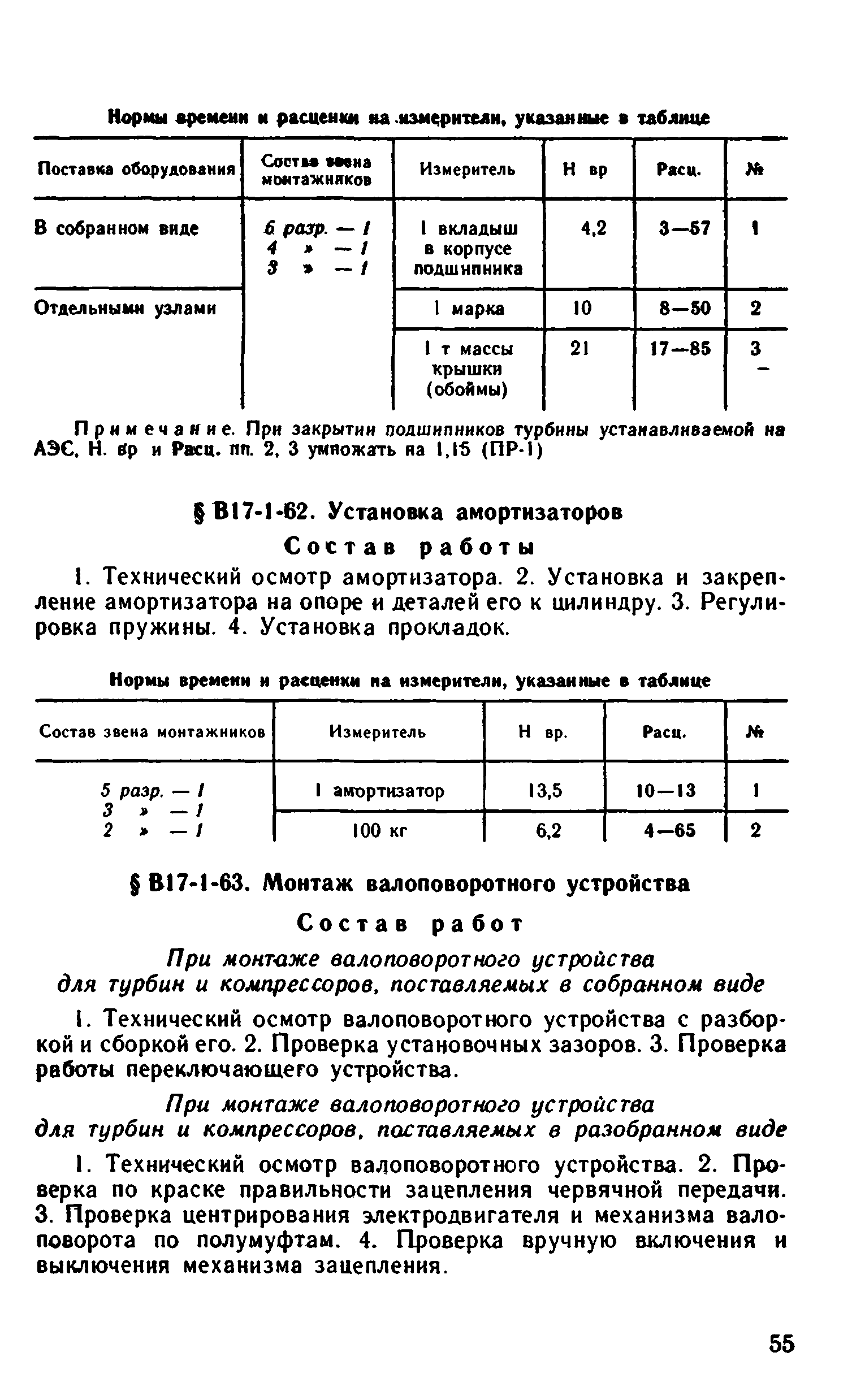 ВНиР В17-1