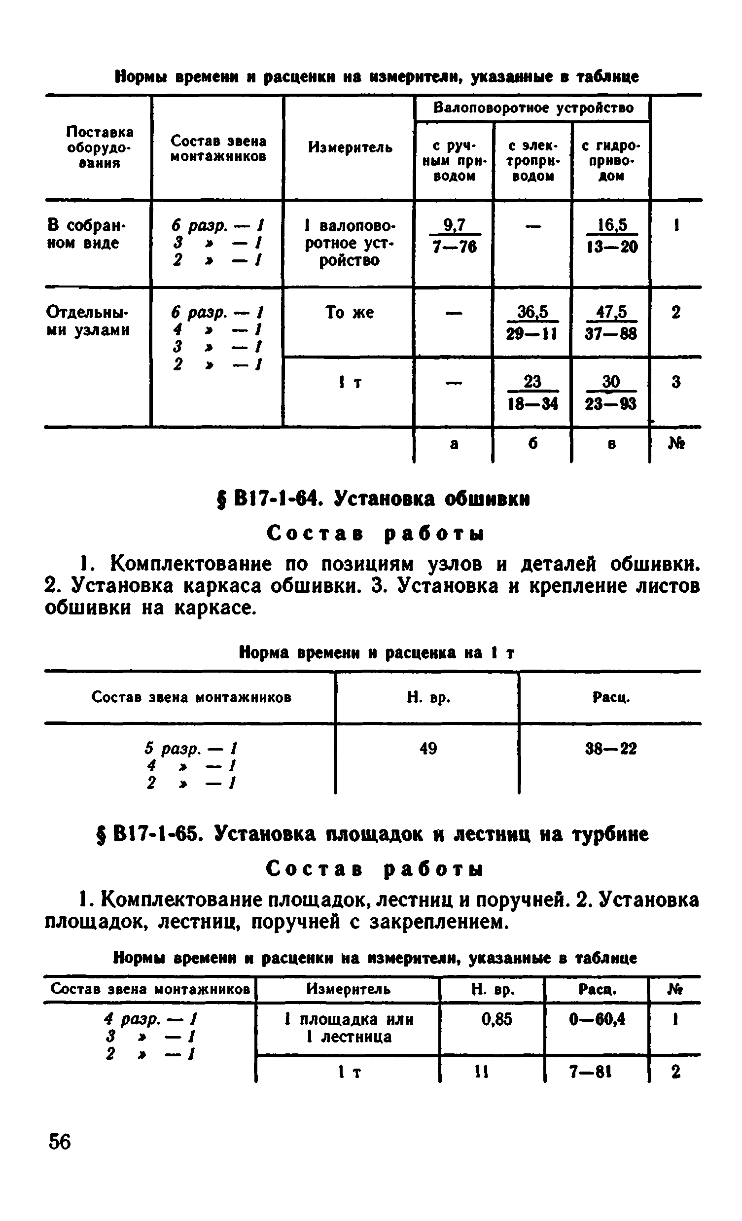 ВНиР В17-1