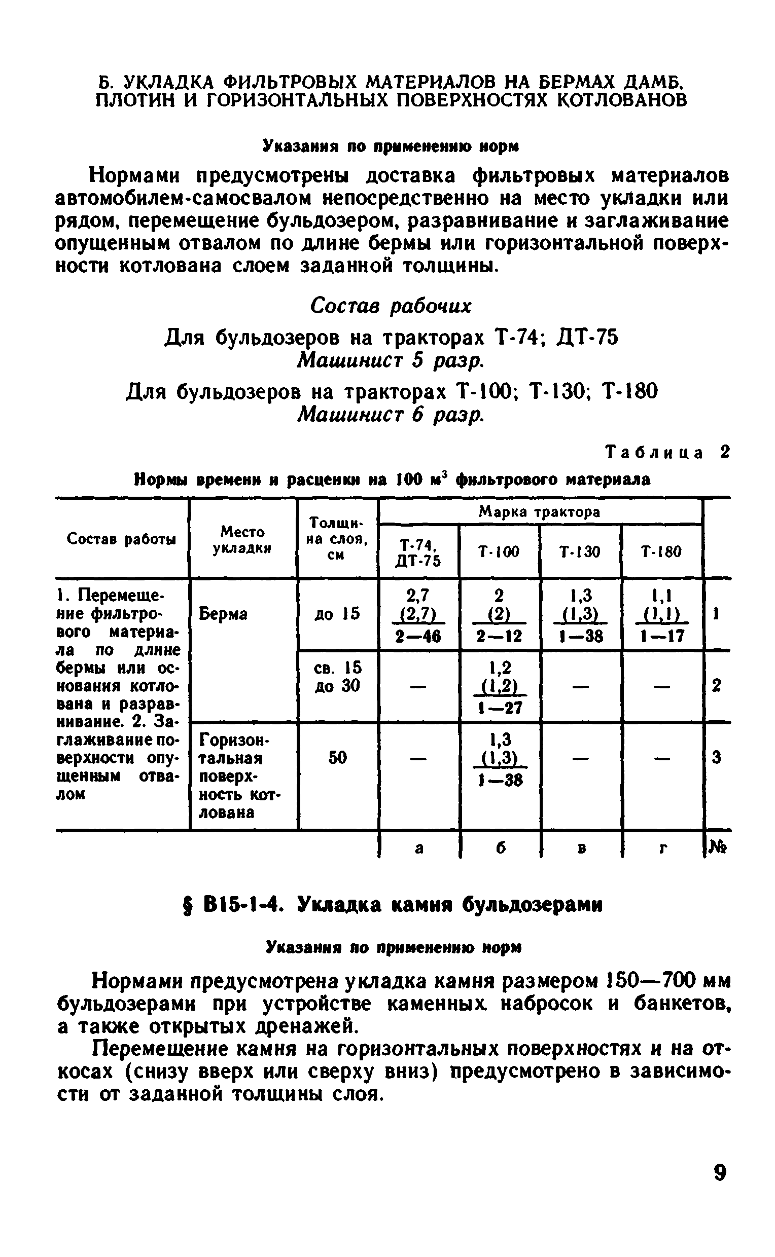 ВНиР В15-1