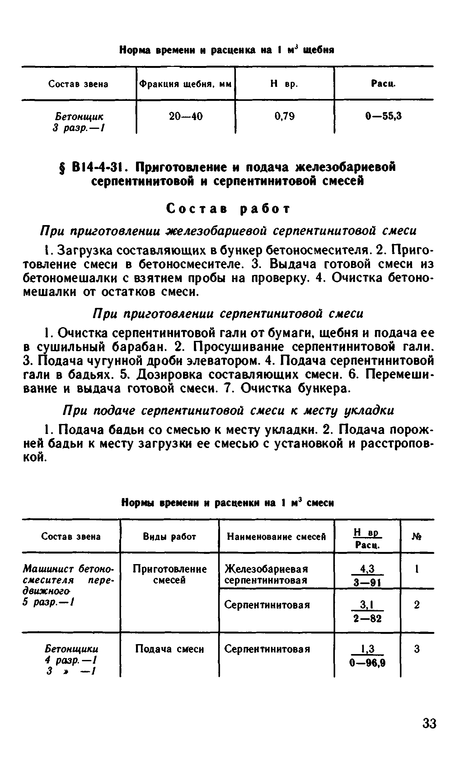 ВНиР В14-4